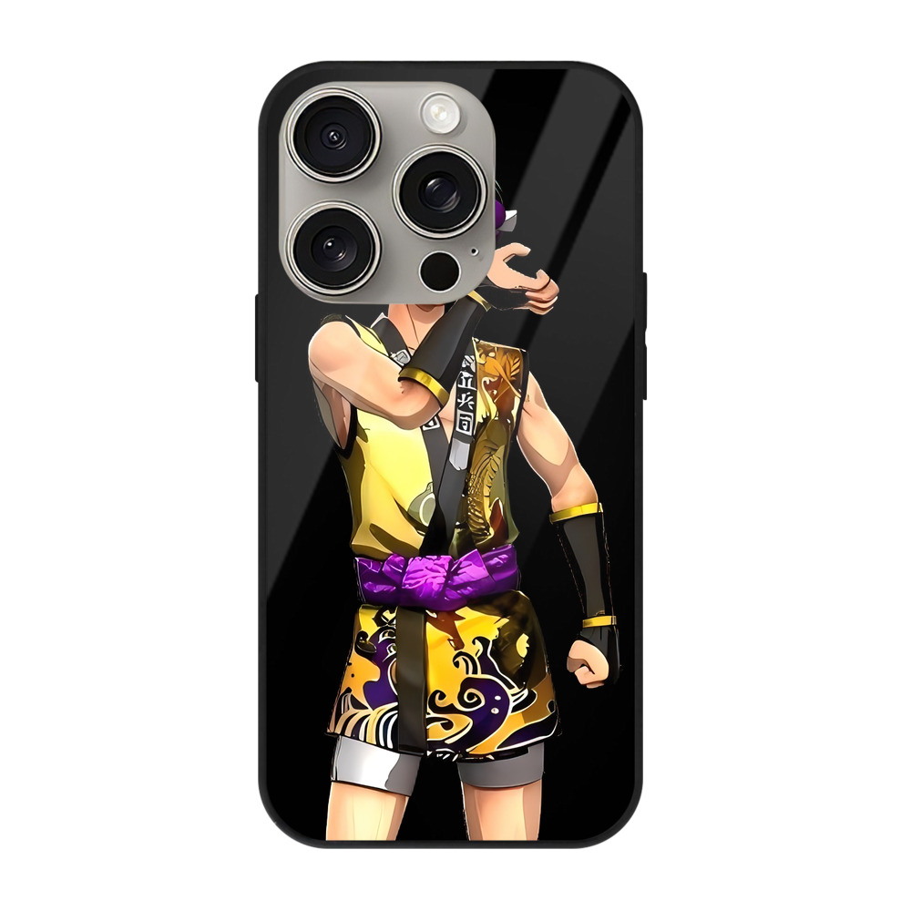 （画像用） 進撃の巨人 リヴァイ·アッカーマン Attack on Titan Levi Ackerman 【iPhone15Pro対応】スマホケース 耐衝撃＆黄変防止 背面ガラス