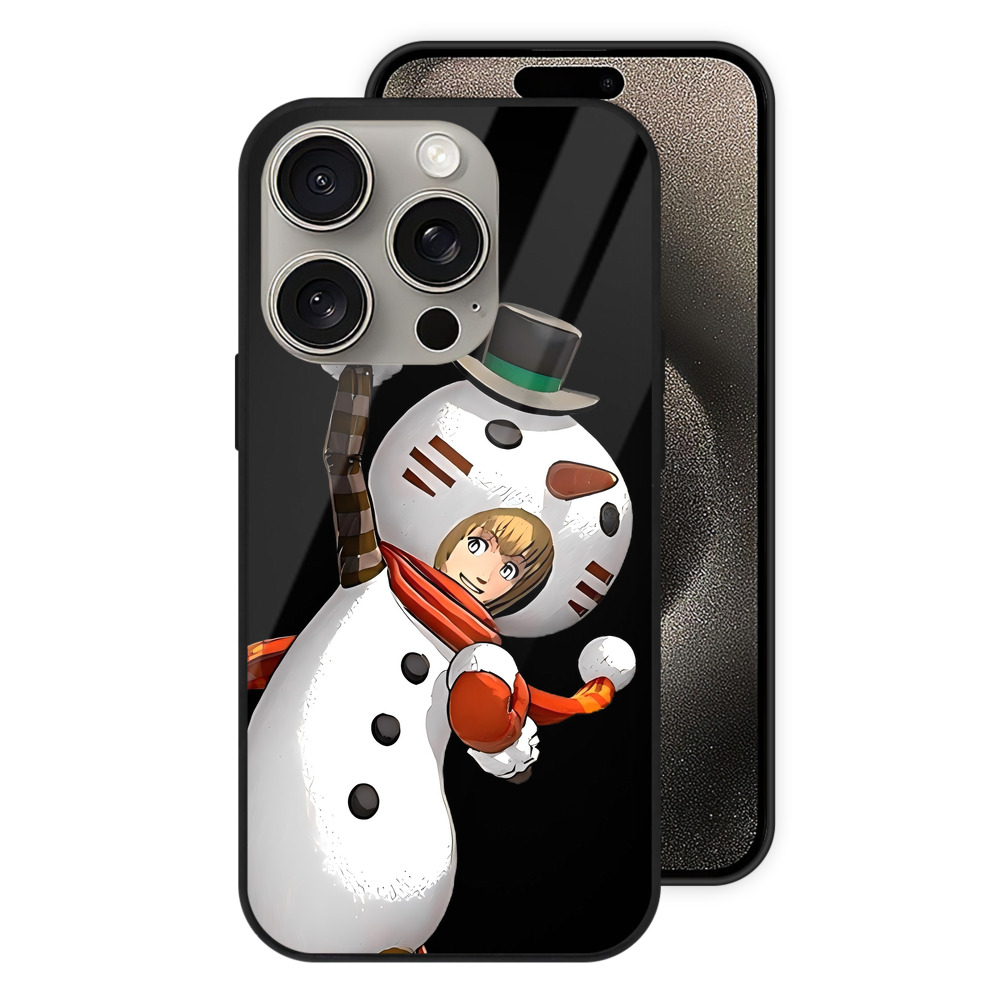 （画像用） 進撃の巨人 アルミン·アルレルト Attack on Titan Armin Arlert 【iPhone15Pro対応】スマホケース 耐衝撃＆黄変防止 背面ガラス