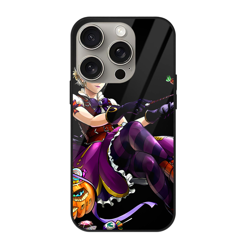 （画像用） 進撃の巨人 アニ・レオンハート Attack on Titan Annie Leonhart 【iPhone15Pro対応】スマホケース 耐衝撃＆黄変防止 背面ガラス