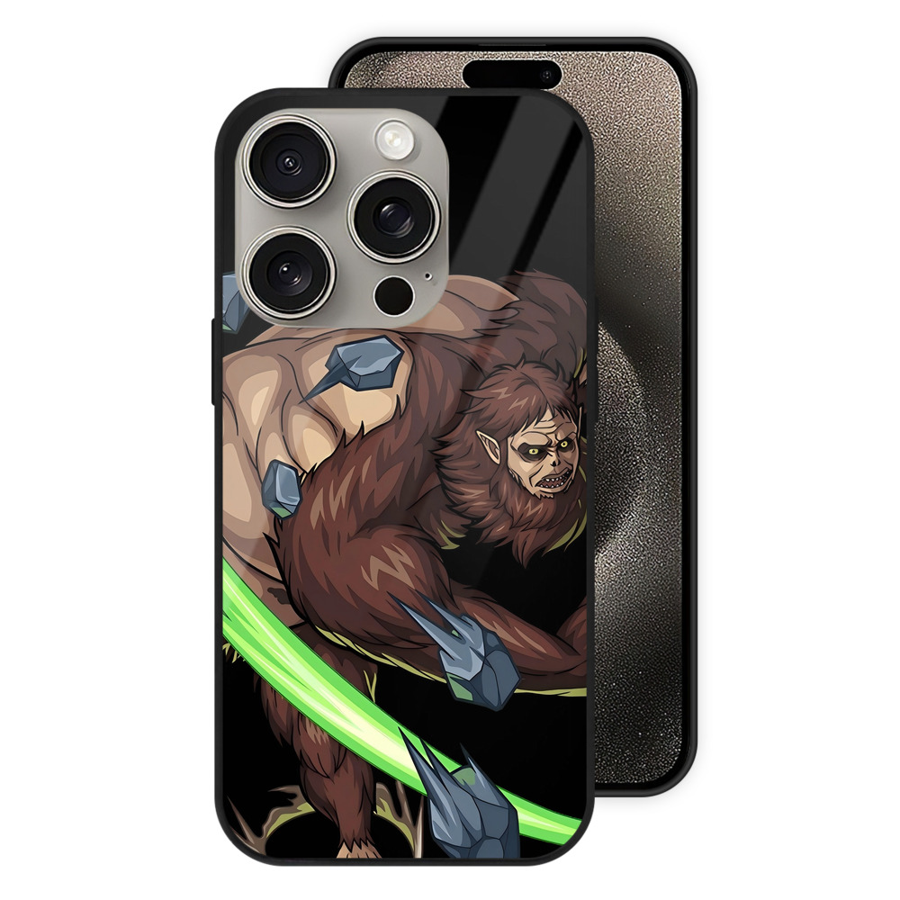 （画像用） 進撃の巨人 Attack on Titan 【iPhone15Pro対応】スマホケース 耐衝撃＆黄変防止 背面ガラス