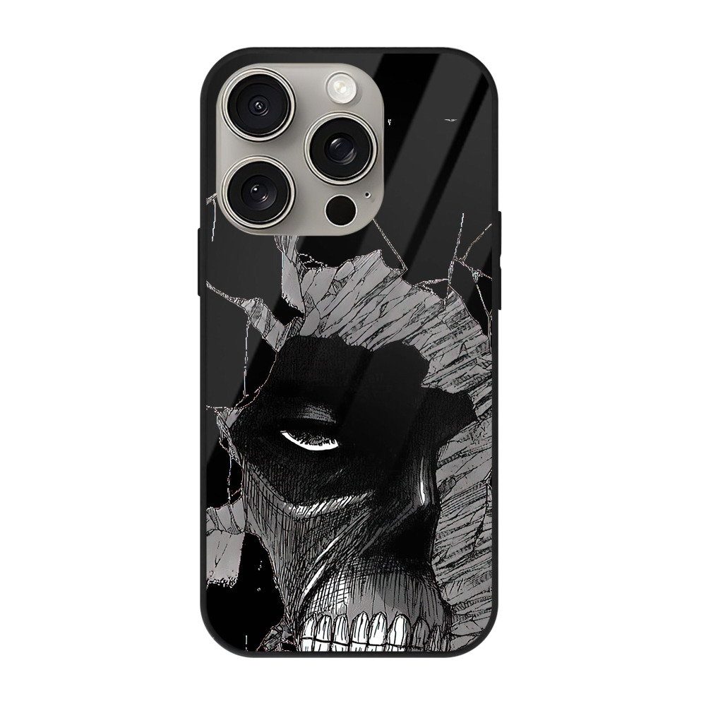 （画像用） 進撃の巨人 Attack on Titan 【iPhone15Pro対応】スマホケース 耐衝撃＆黄変防止 背面ガラス