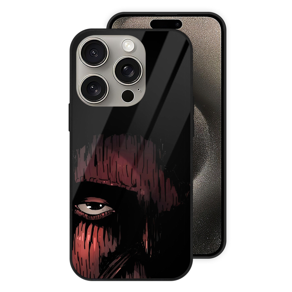 （画像用） 進撃の巨人 Attack on Titan 【iPhone15Pro対応】スマホケース 耐衝撃＆黄変防止 背面ガラス