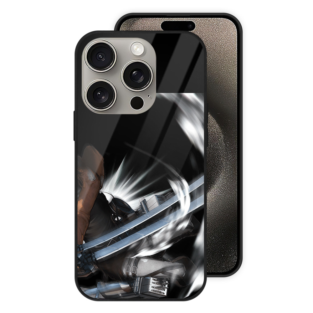 （画像用） 進撃の巨人 Attack on Titan 【iPhone15Pro対応】スマホケース 耐衝撃＆黄変防止 背面ガラス