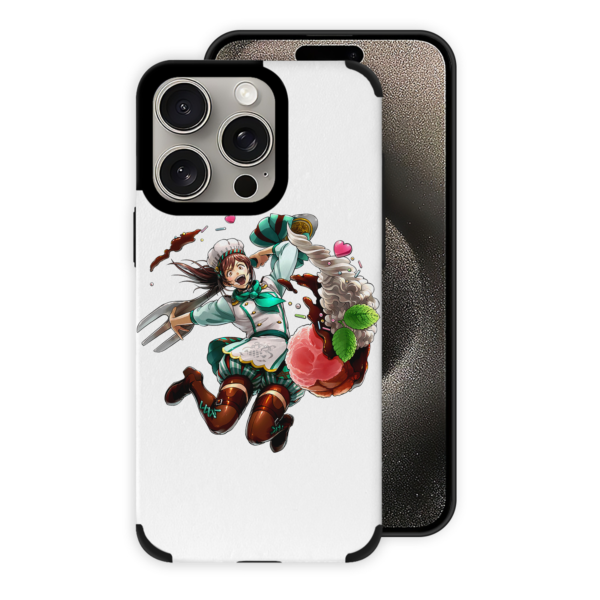（画像用） 進撃の巨人 サシャ·ブラウス Attack on Titan Sasha Blaus 【iPhone15ProMax対応】 PUレザー スマホケース 耐衝撃＆黄変防止