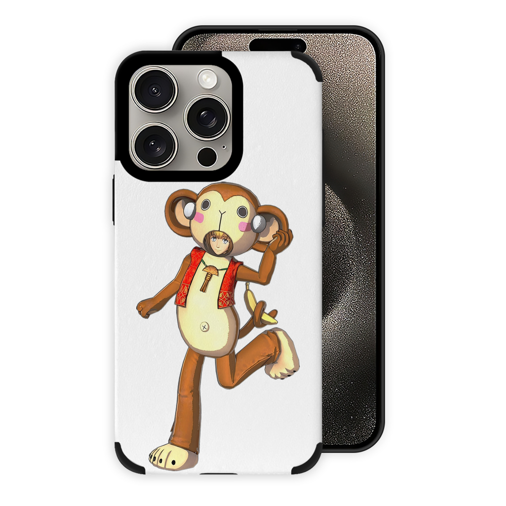 （画像用） 進撃の巨人 アルミン·アルレルト Attack on Titan Armin Arlert 【iPhone15ProMax対応】 PUレザー スマホケース 耐衝撃＆黄変防止