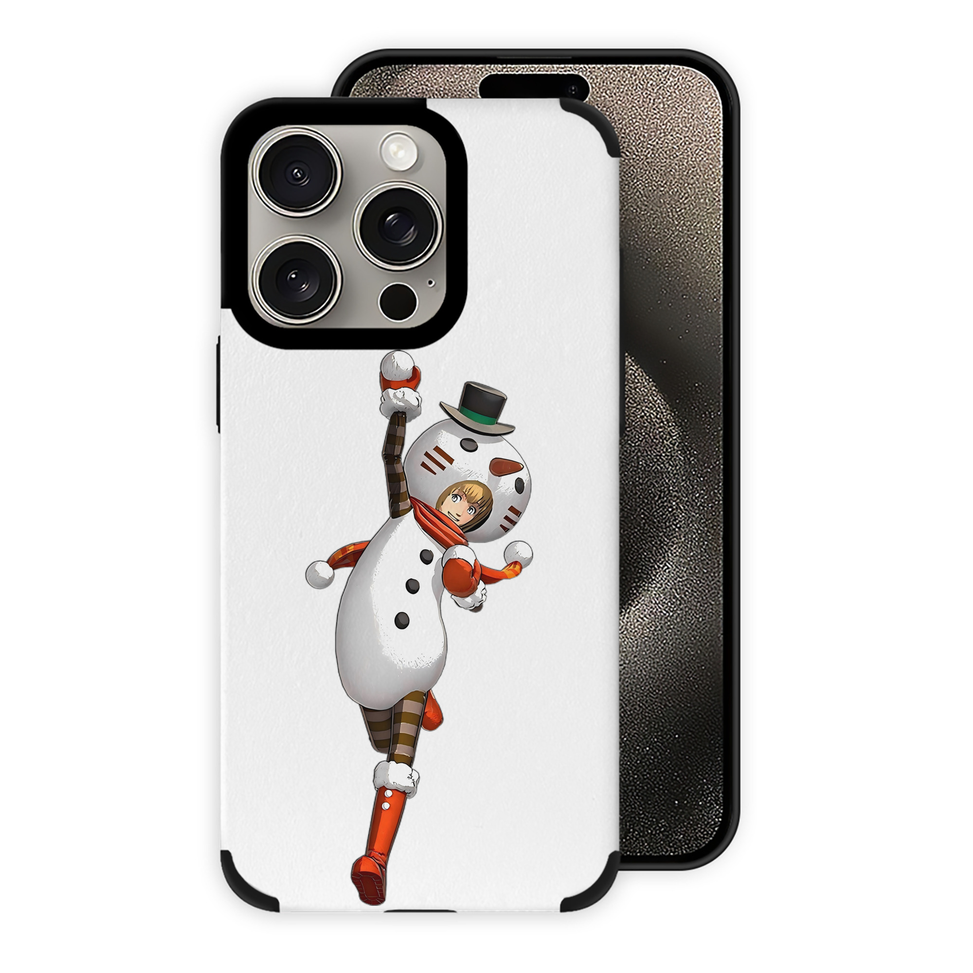 （画像用） 進撃の巨人 アルミン·アルレルト Attack on Titan Armin Arlert 【iPhone15ProMax対応】 PUレザー スマホケース 耐衝撃＆黄変防止