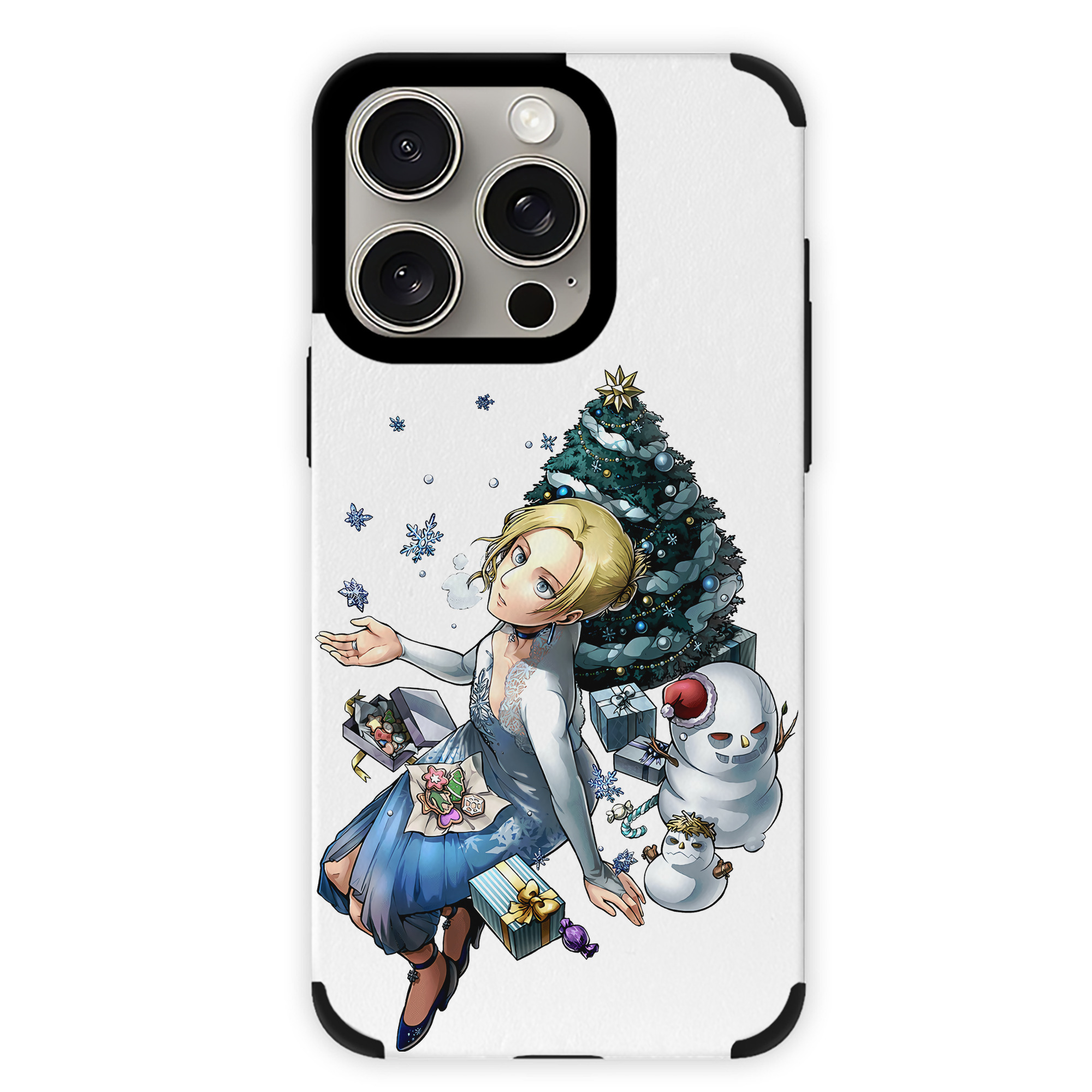 （画像用） 進撃の巨人 アニ・レオンハート Attack on Titan Annie Leonhart 【iPhone15ProMax対応】 PUレザー スマホケース 耐衝撃＆黄変防止