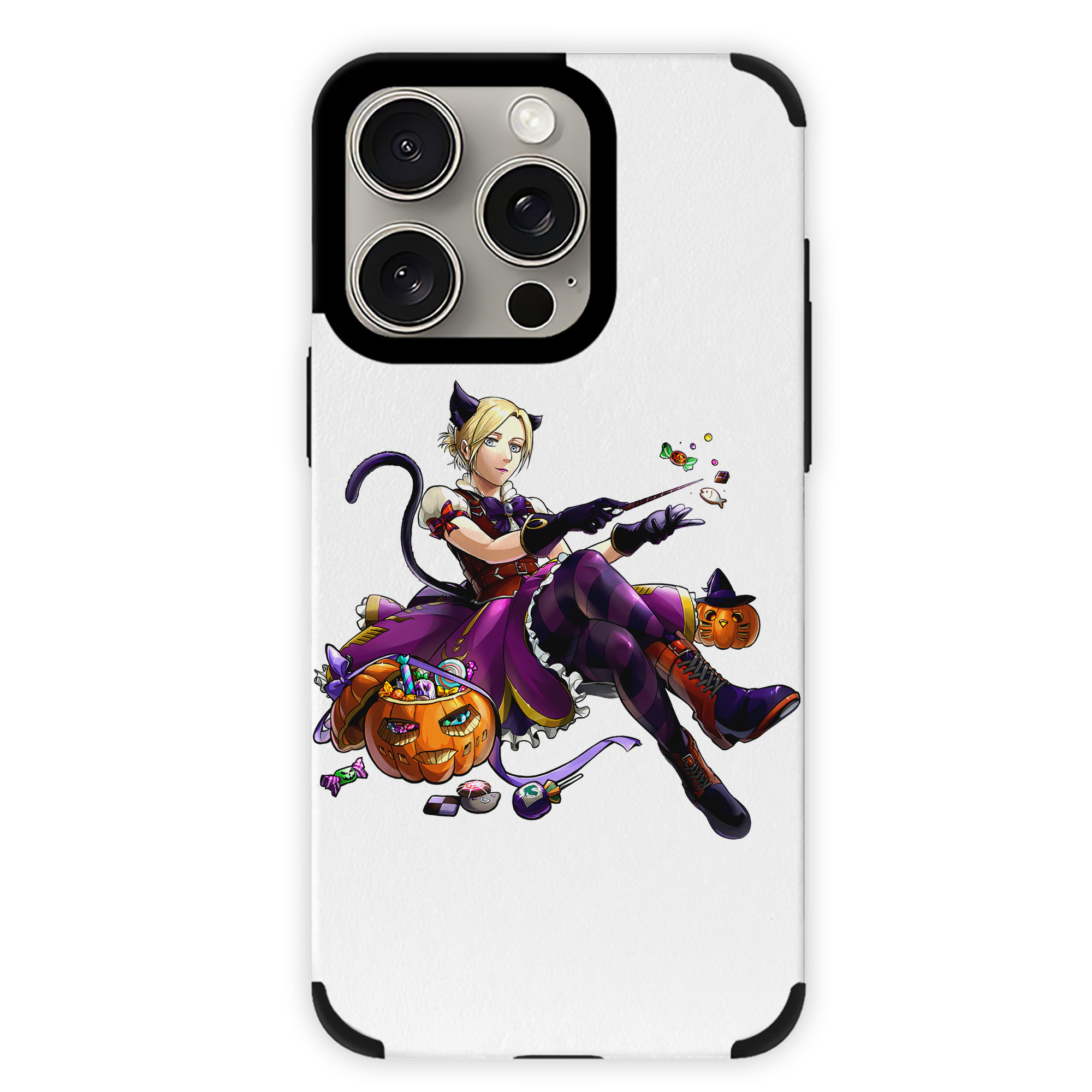 （画像用） 進撃の巨人 アニ・レオンハート Attack on Titan Annie Leonhart 【iPhone15ProMax対応】 PUレザー スマホケース 耐衝撃＆黄変防止