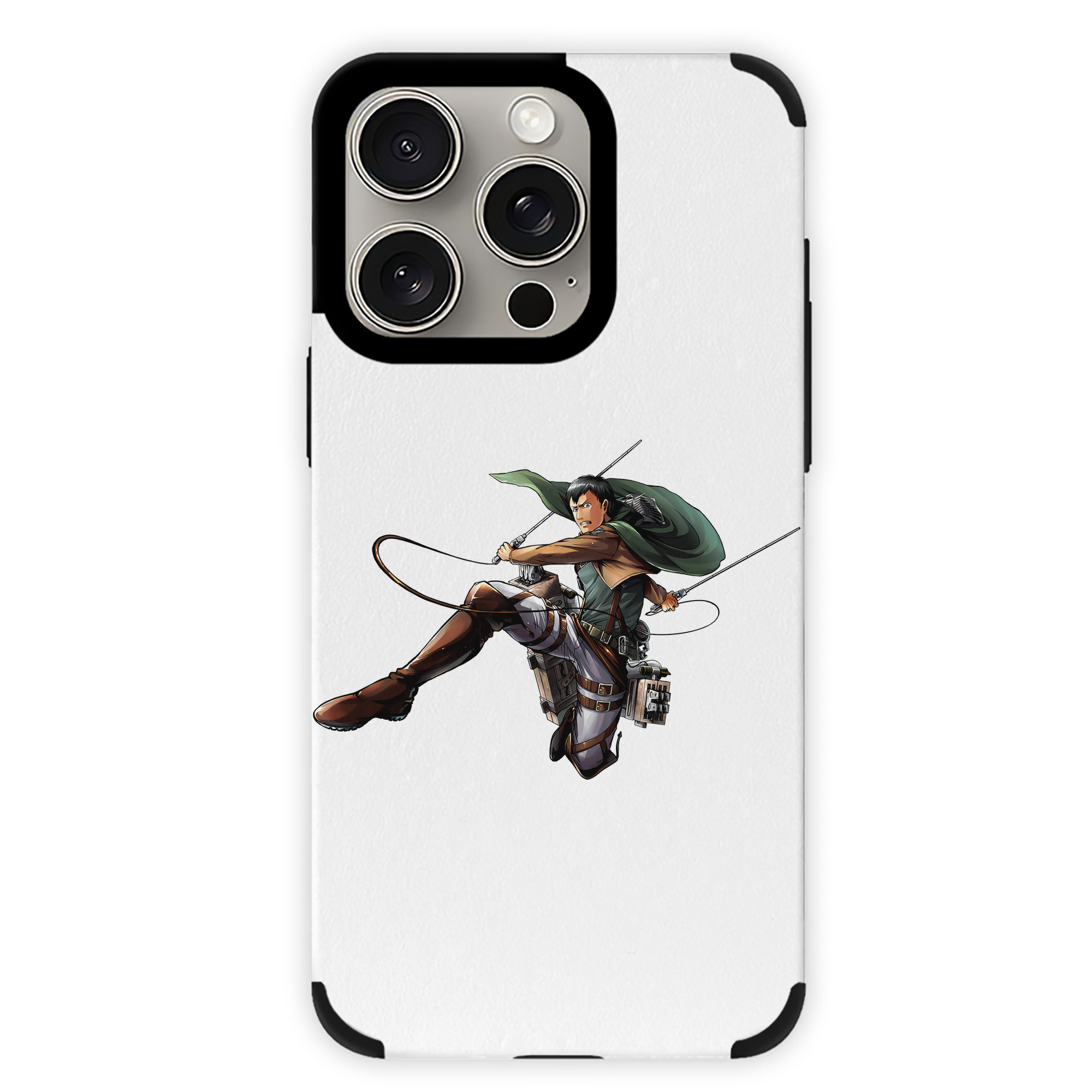 （画像用） 進撃の巨人 ベルトルト・フーバー Attack on Titan Bertholdt Hoover 【iPhone15ProMax対応】 PUレザー スマホケース 耐衝撃＆黄変防止