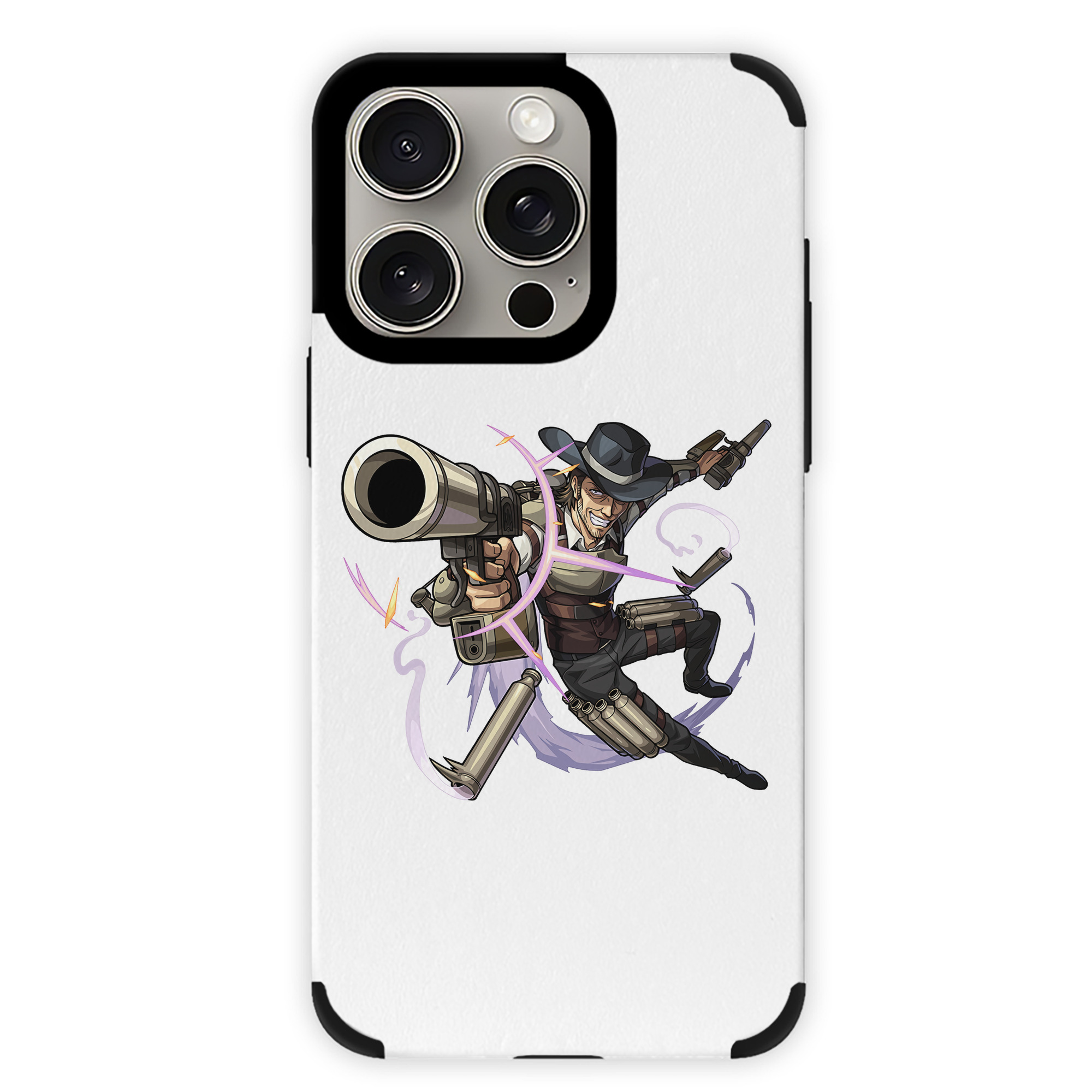 （画像用） 進撃の巨人 ケニー·アッカーマン Attack on Titan Kenny Ackerman 【iPhone15ProMax対応】 PUレザー スマホケース 耐衝撃＆黄変防止