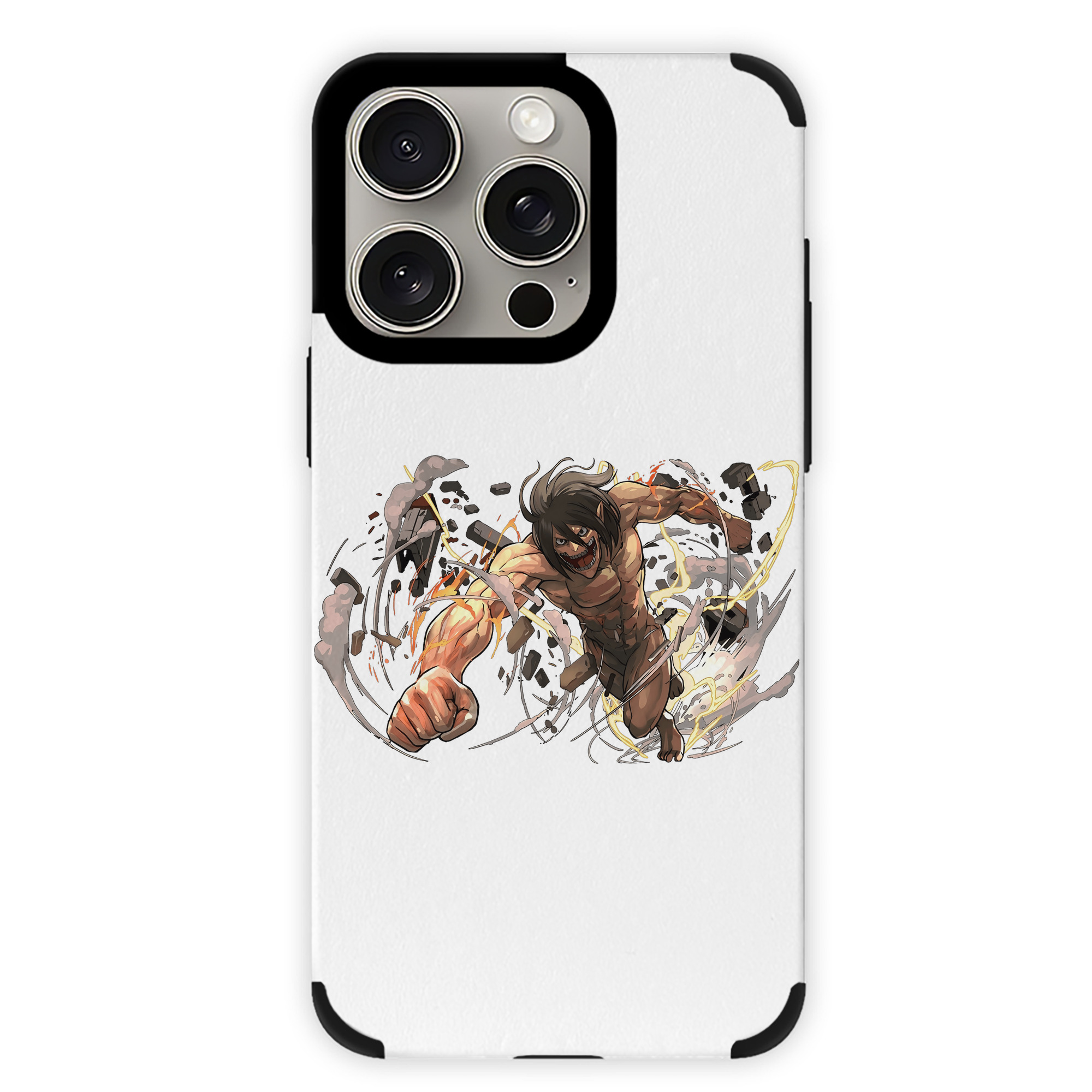 （画像用） 進撃の巨人 Attack on Titan 【iPhone15ProMax対応】 PUレザー スマホケース 耐衝撃＆黄変防止