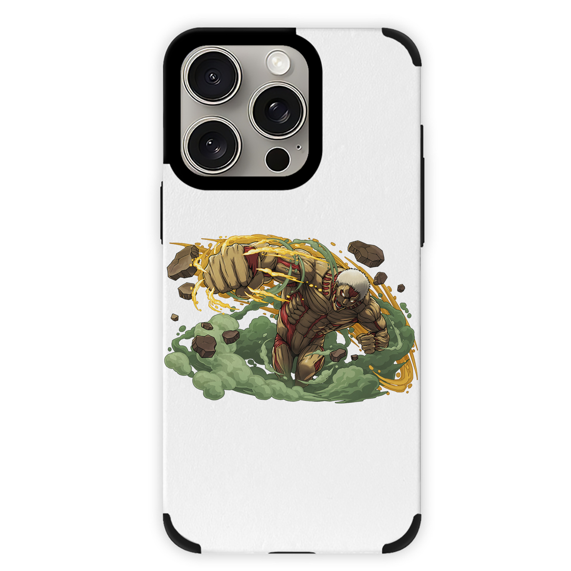 （画像用） 進撃の巨人 Attack on Titan 【iPhone15ProMax対応】 PUレザー スマホケース 耐衝撃＆黄変防止