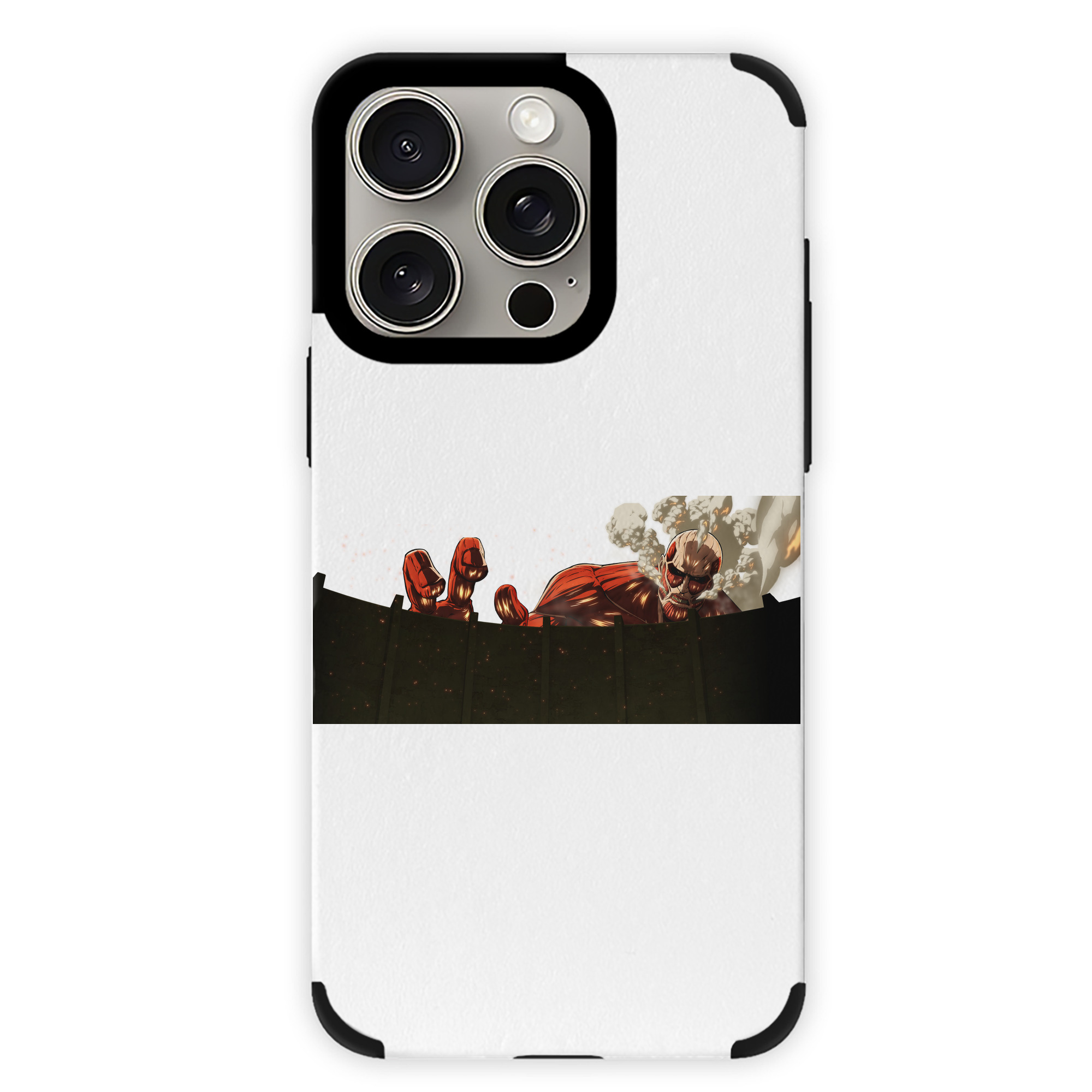 （画像用） 進撃の巨人 Attack on Titan 【iPhone15ProMax対応】 PUレザー スマホケース 耐衝撃＆黄変防止