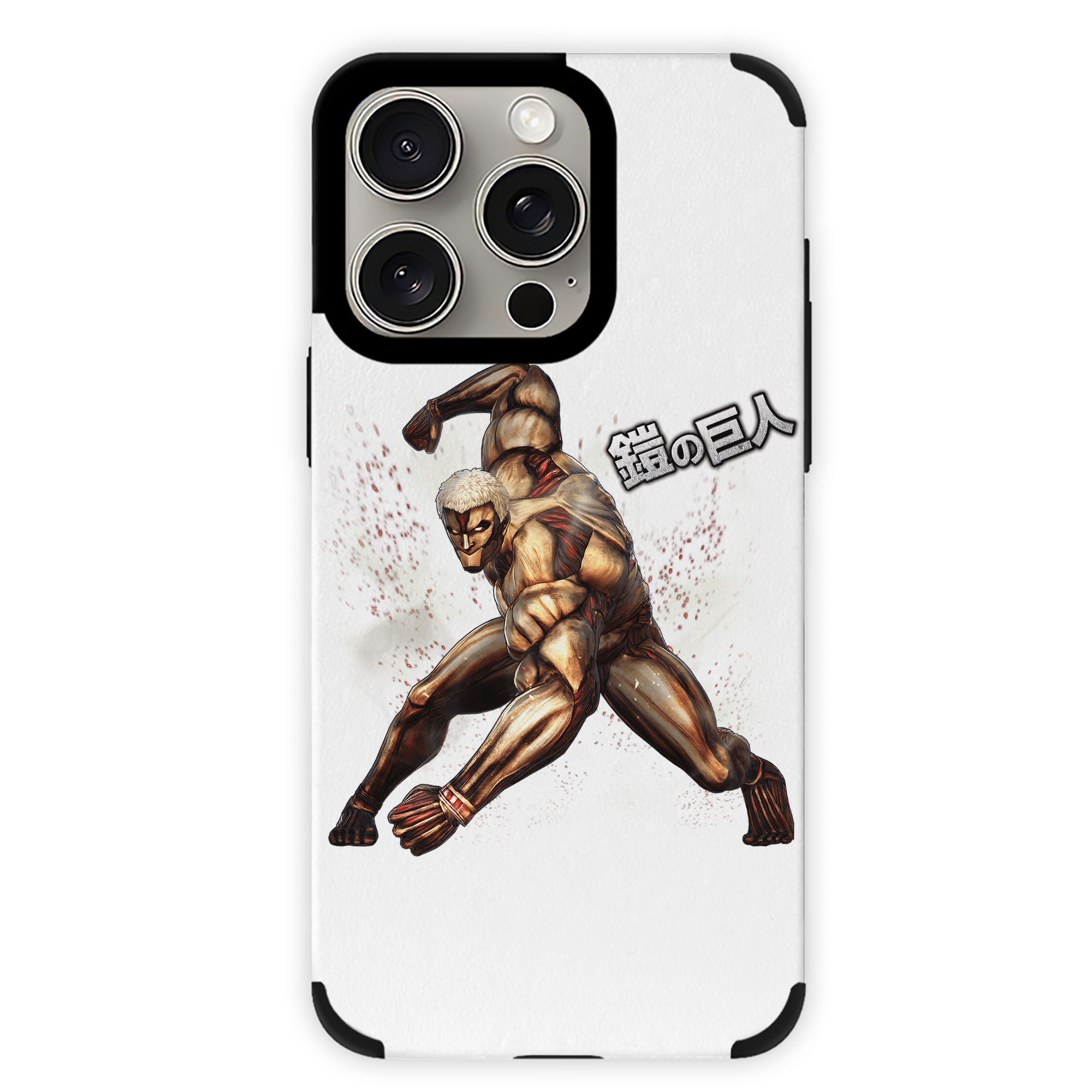 （画像用） 進撃の巨人 Attack on Titan 【iPhone15ProMax対応】 PUレザー スマホケース 耐衝撃＆黄変防止