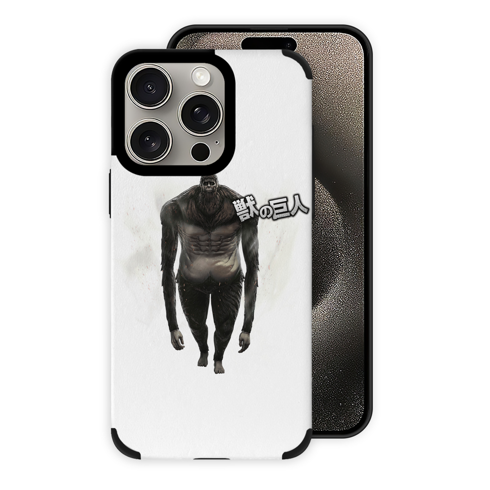 （画像用） 進撃の巨人 Attack on Titan 【iPhone15ProMax対応】 PUレザー スマホケース 耐衝撃＆黄変防止