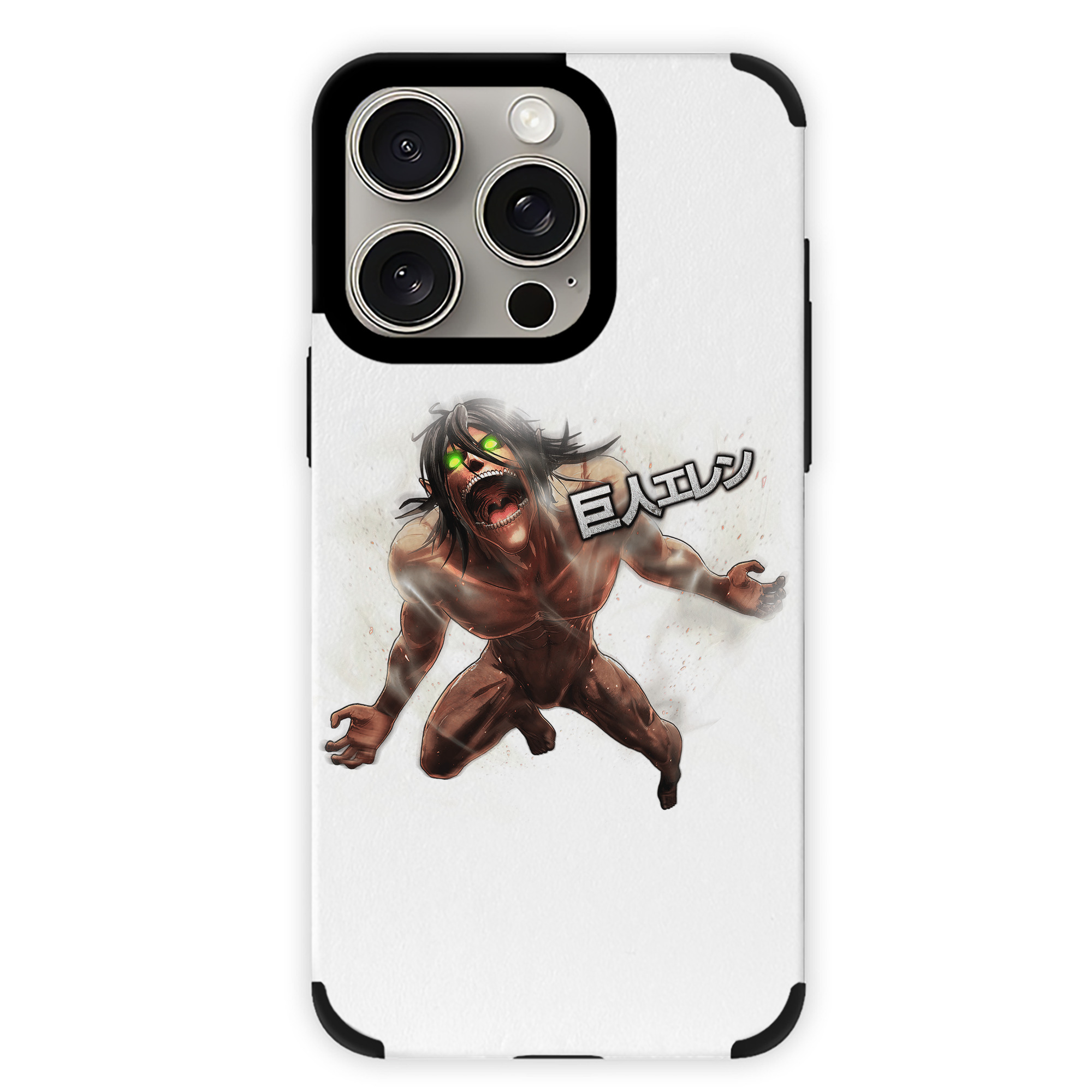 （画像用） 進撃の巨人 Attack on Titan 【iPhone15ProMax対応】 PUレザー スマホケース 耐衝撃＆黄変防止