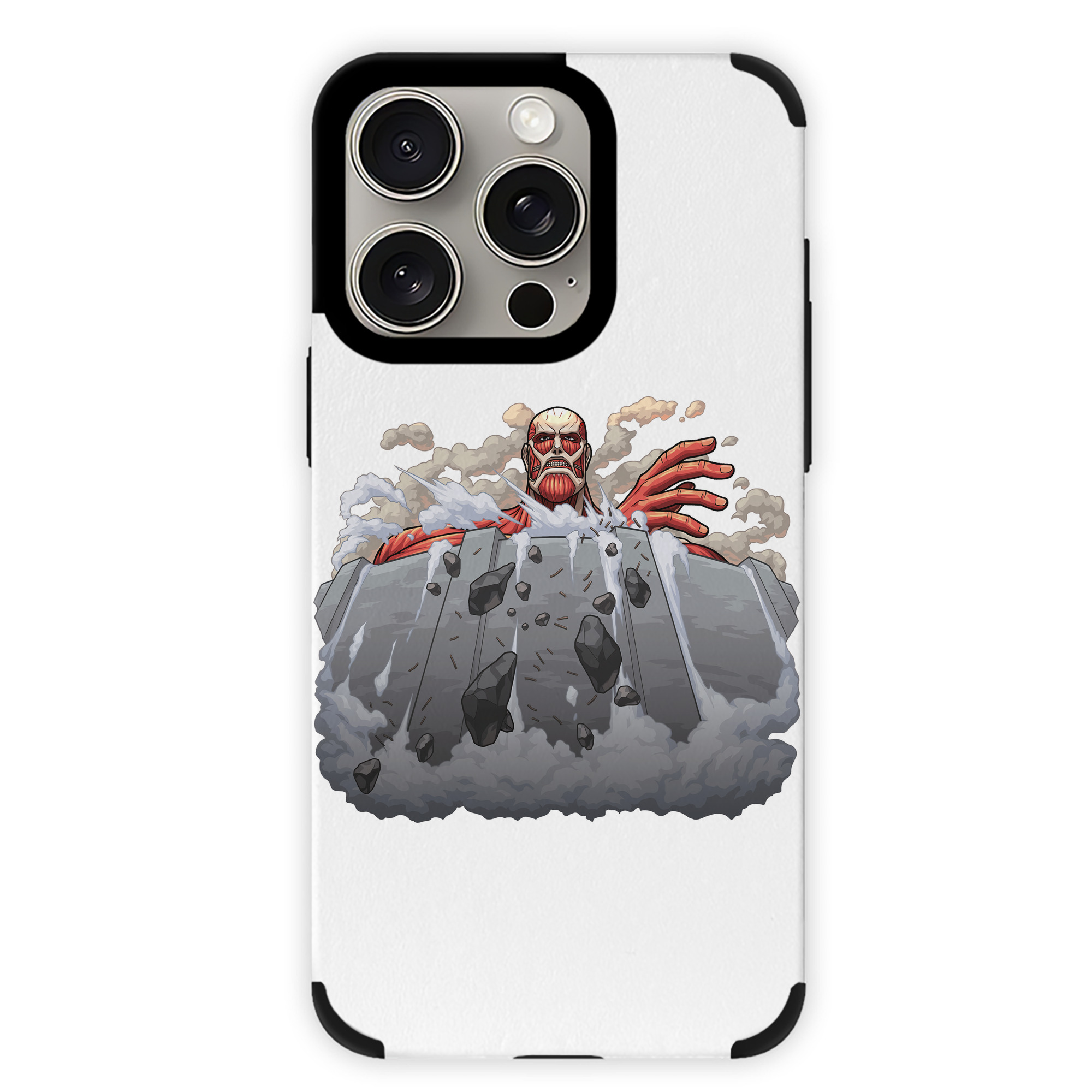 （画像用） 進撃の巨人 Attack on Titan 【iPhone15ProMax対応】 PUレザー スマホケース 耐衝撃＆黄変防止