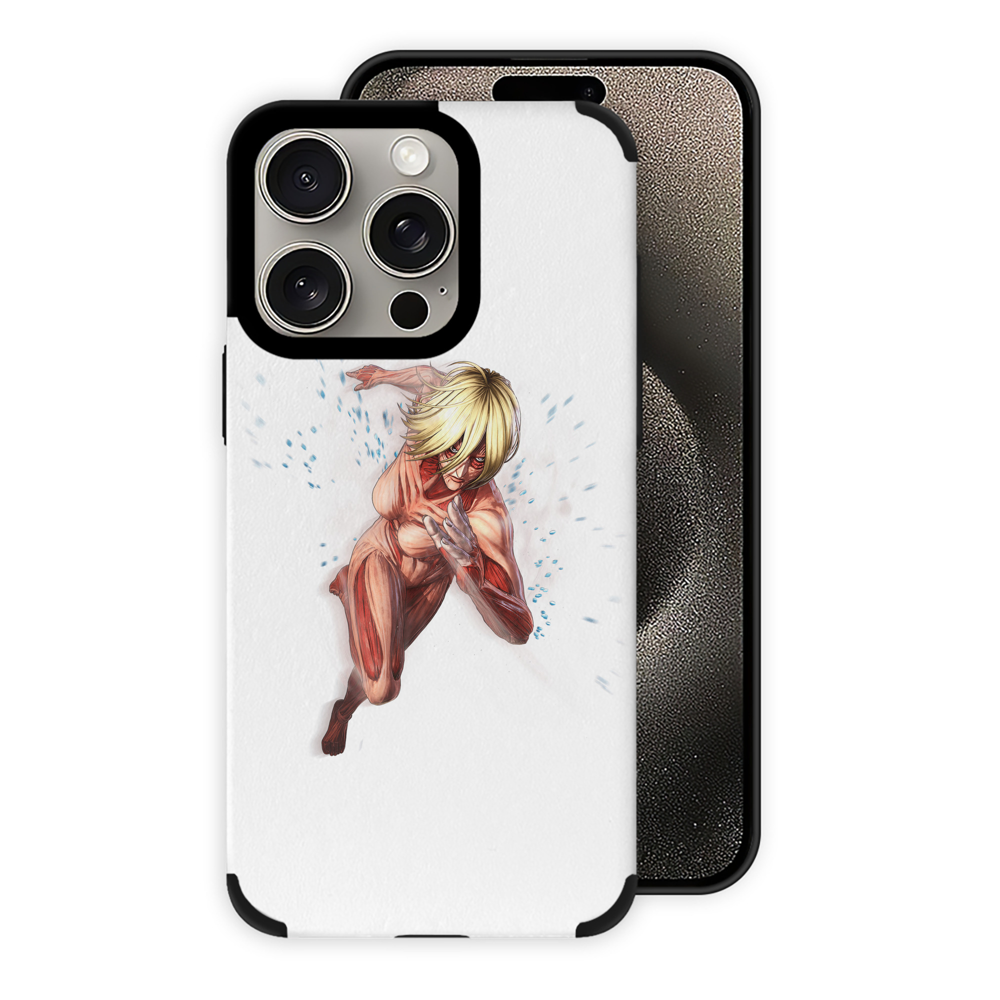 （画像用） 進撃の巨人 Attack on Titan 【iPhone15ProMax対応】 PUレザー スマホケース 耐衝撃＆黄変防止
