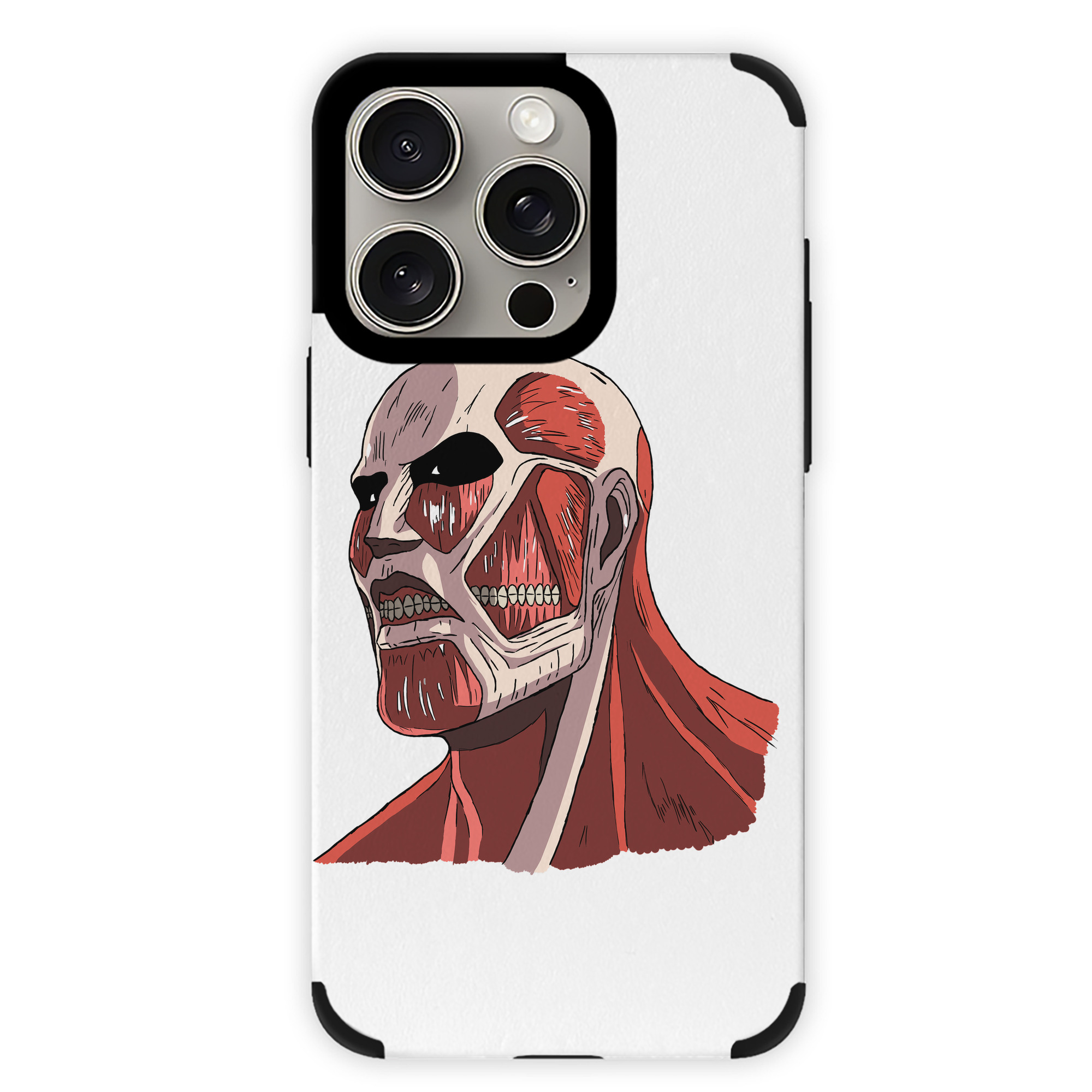 （画像用） 進撃の巨人 Attack on Titan 【iPhone15ProMax対応】 PUレザー スマホケース 耐衝撃＆黄変防止