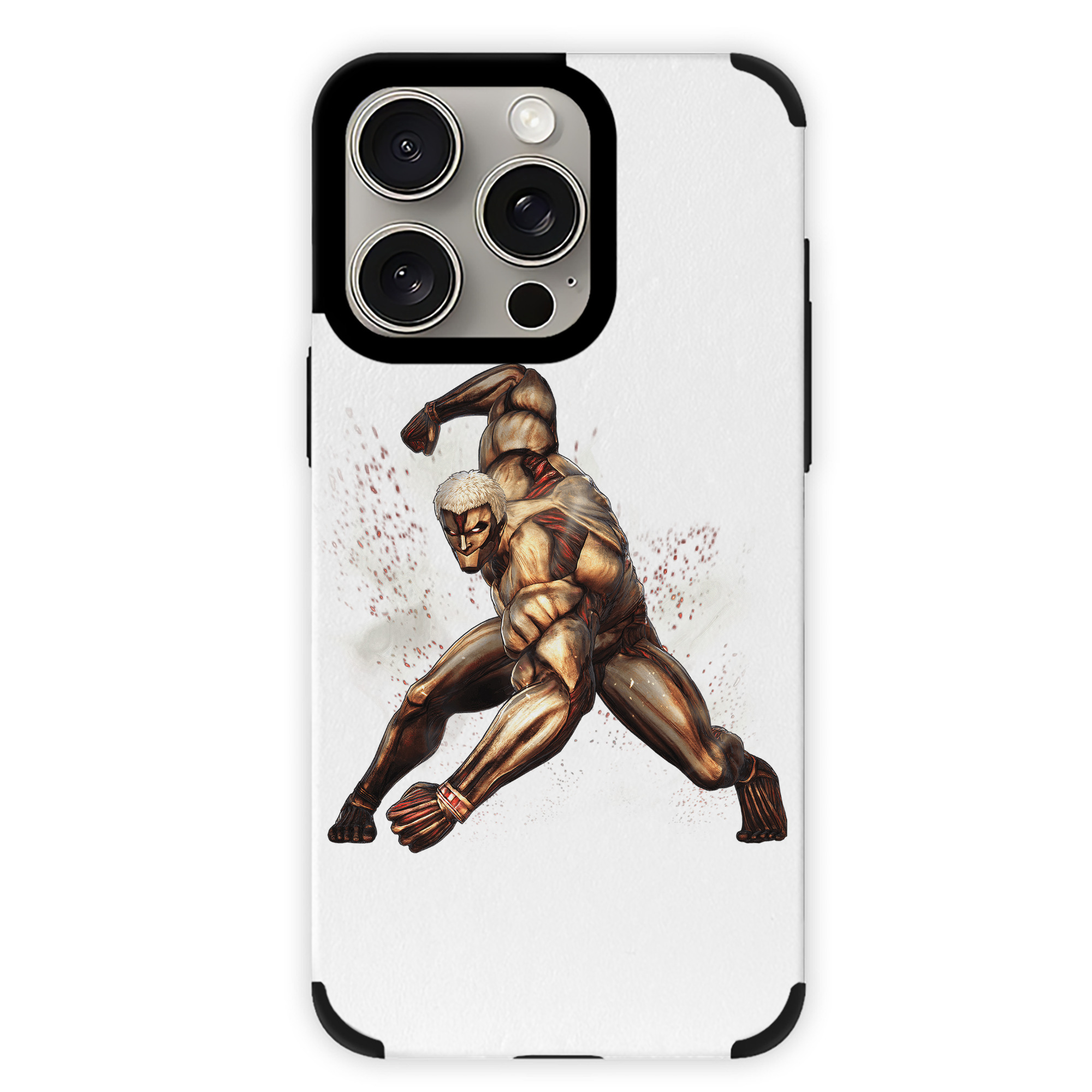 （画像用） 進撃の巨人 Attack on Titan 【iPhone15ProMax対応】 PUレザー スマホケース 耐衝撃＆黄変防止