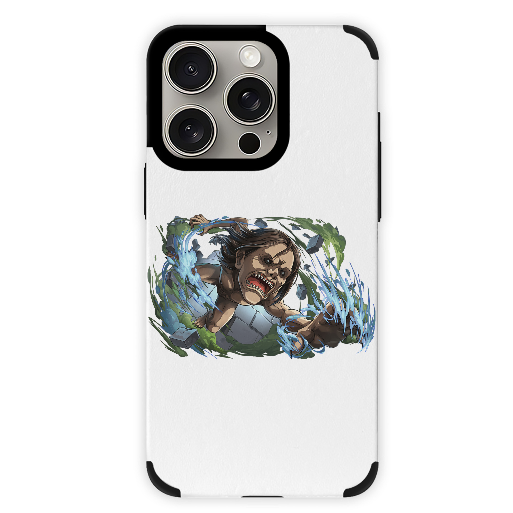 （画像用） 進撃の巨人 Attack on Titan 【iPhone15ProMax対応】 PUレザー スマホケース 耐衝撃＆黄変防止