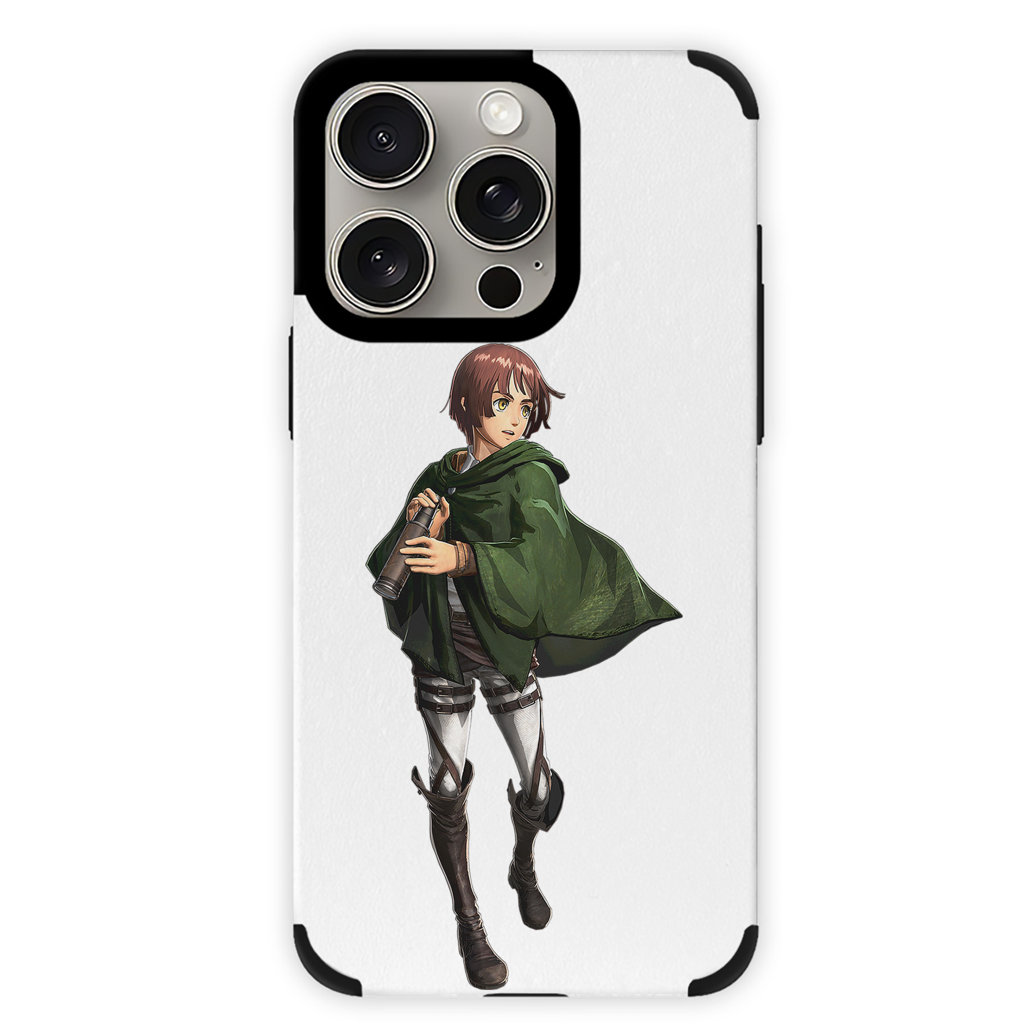 （画像用） 進撃の巨人 Attack on Titan 【iPhone15ProMax対応】 PUレザー スマホケース 耐衝撃＆黄変防止