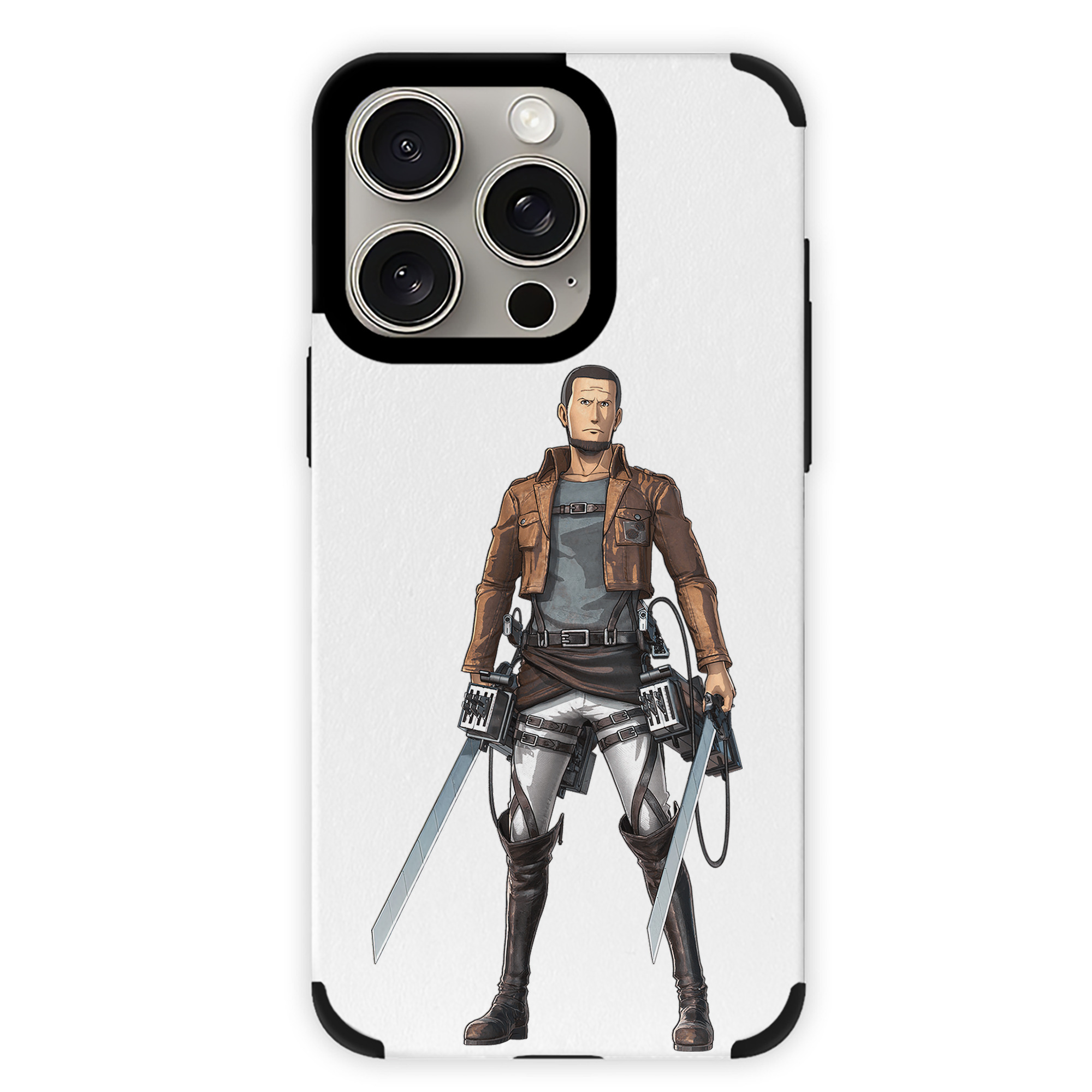 （画像用） 進撃の巨人 Attack on Titan 【iPhone15ProMax対応】 PUレザー スマホケース 耐衝撃＆黄変防止