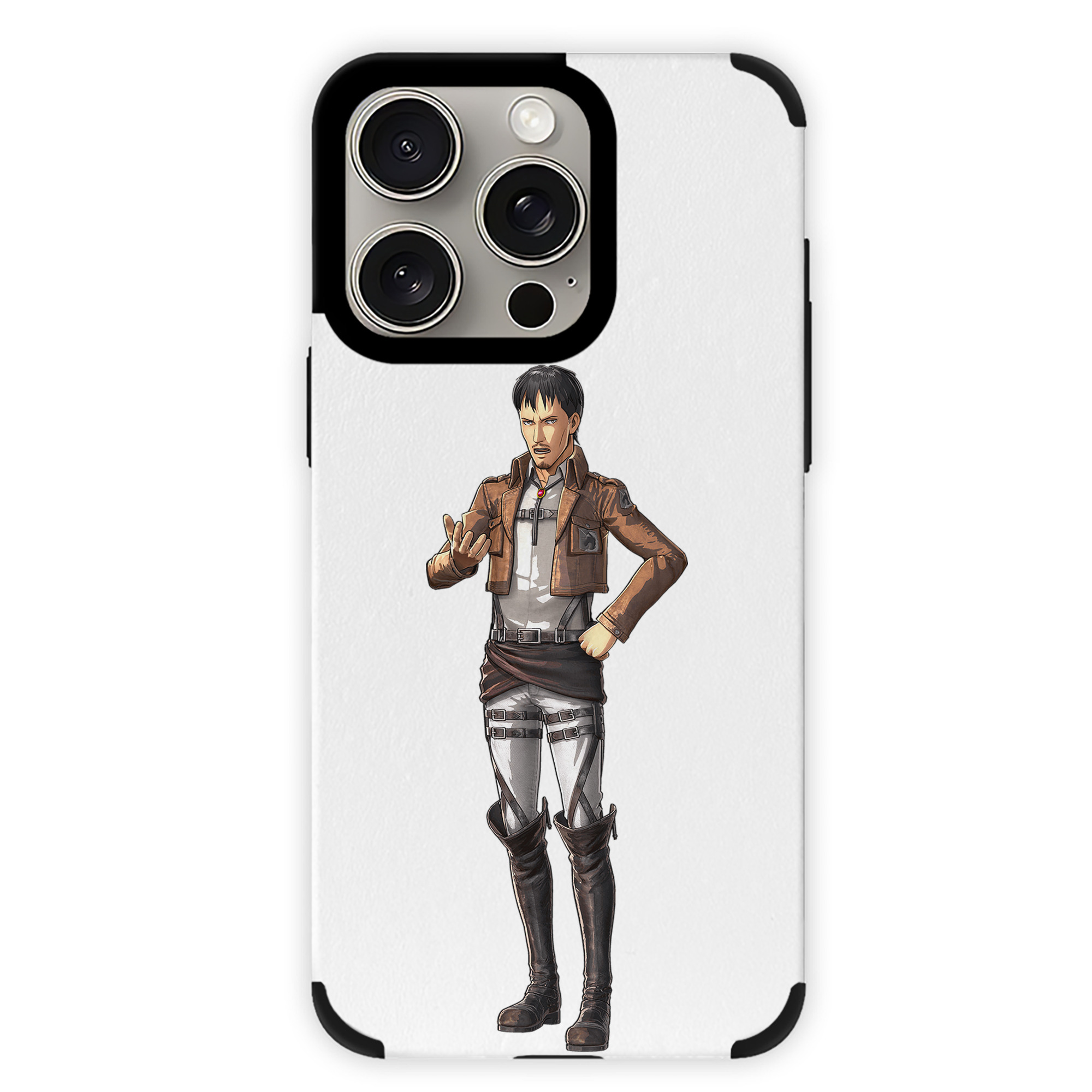 （画像用） 進撃の巨人 Attack on Titan 【iPhone15ProMax対応】 PUレザー スマホケース 耐衝撃＆黄変防止