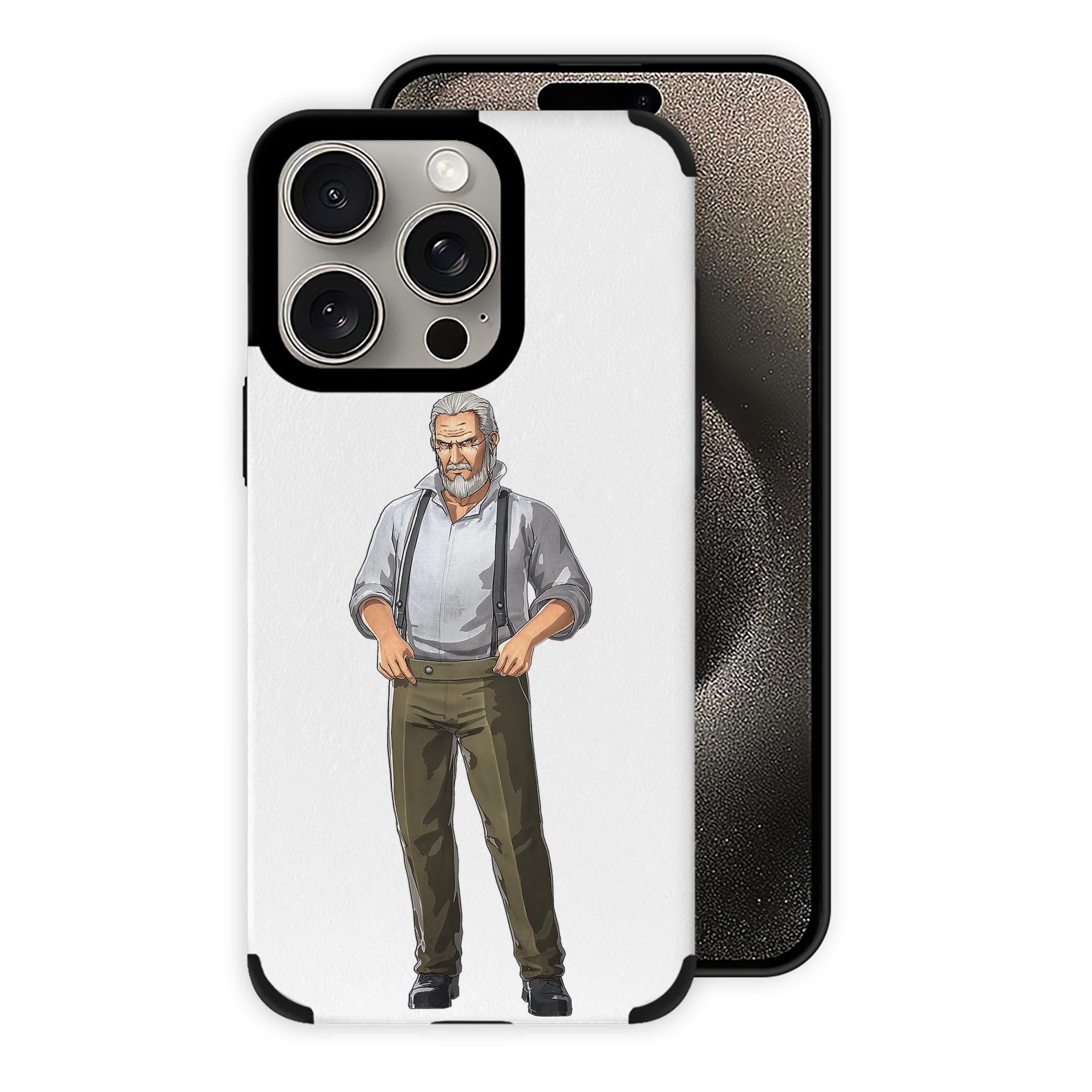 （画像用） 進撃の巨人 Attack on Titan 【iPhone15ProMax対応】 PUレザー スマホケース 耐衝撃＆黄変防止