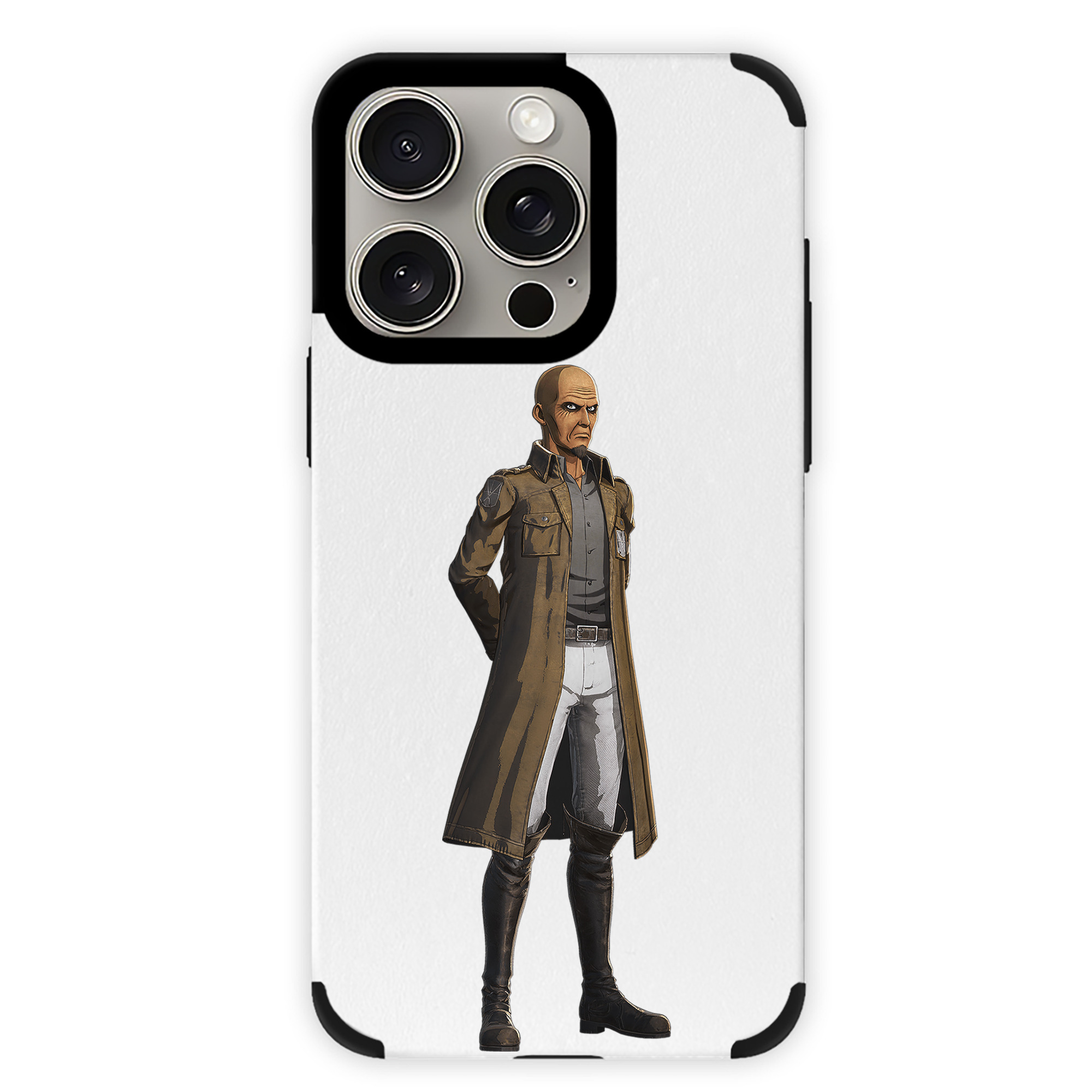 （画像用） 進撃の巨人 Attack on Titan 【iPhone15ProMax対応】 PUレザー スマホケース 耐衝撃＆黄変防止