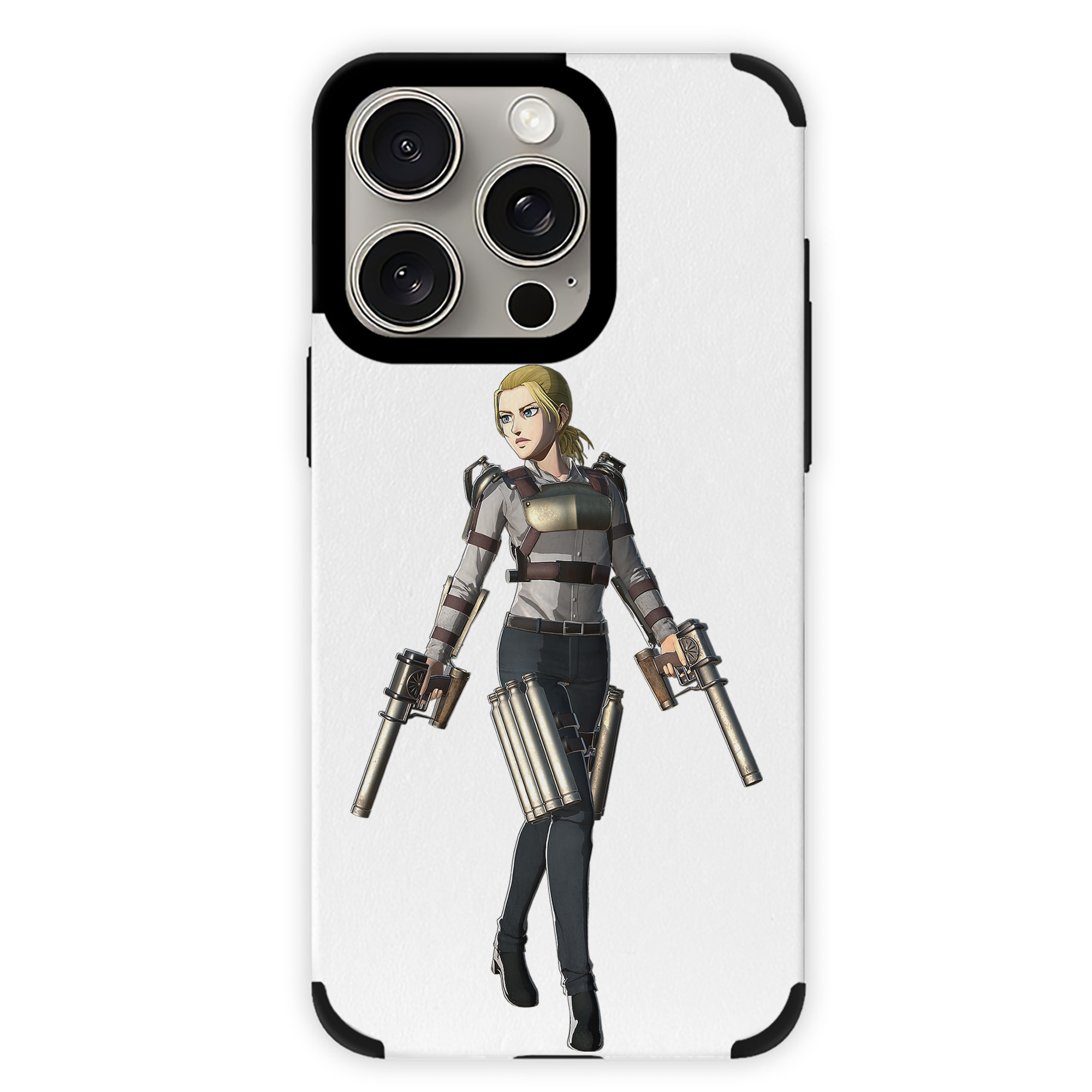 （画像用） 進撃の巨人 Attack on Titan 【iPhone15ProMax対応】 PUレザー スマホケース 耐衝撃＆黄変防止