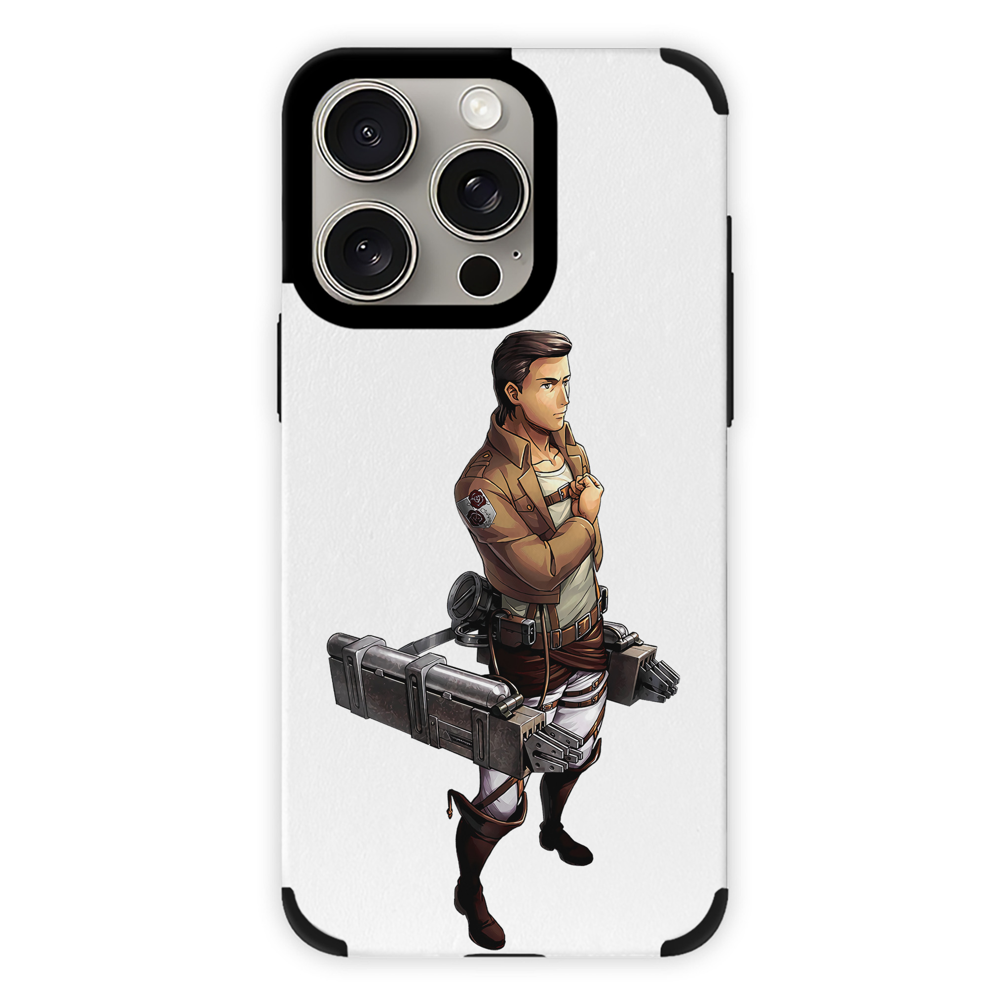 （画像用） 進撃の巨人 Attack on Titan 【iPhone15ProMax対応】 PUレザー スマホケース 耐衝撃＆黄変防止