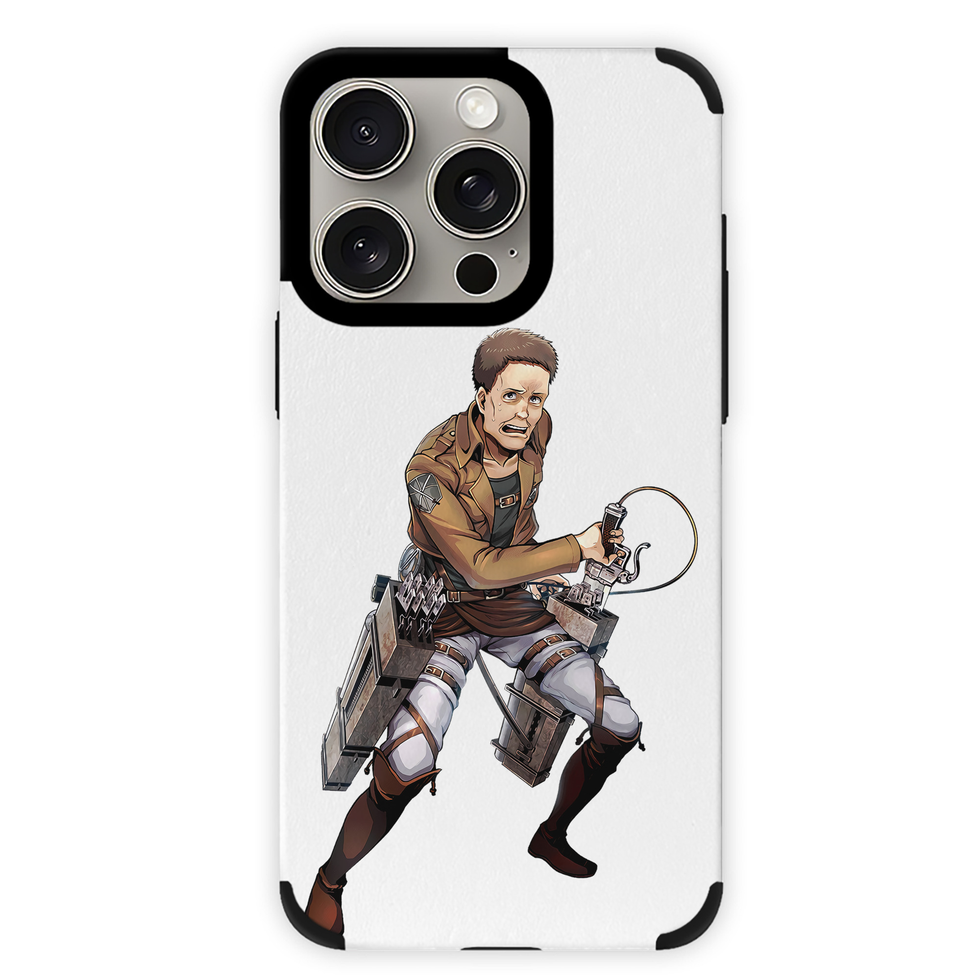 （画像用） 進撃の巨人 Attack on Titan 【iPhone15ProMax対応】 PUレザー スマホケース 耐衝撃＆黄変防止