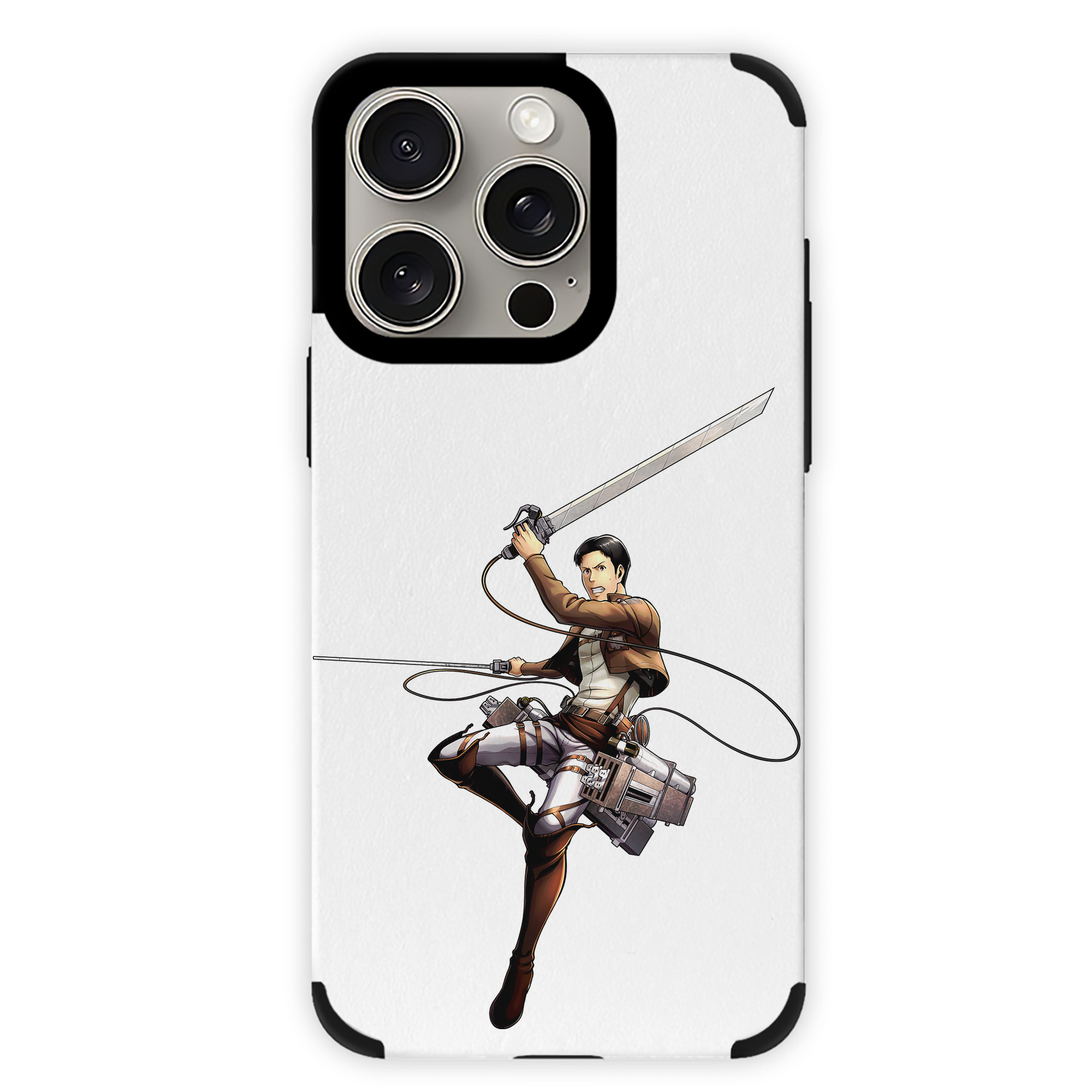 （画像用） 進撃の巨人 Attack on Titan 【iPhone15ProMax対応】 PUレザー スマホケース 耐衝撃＆黄変防止