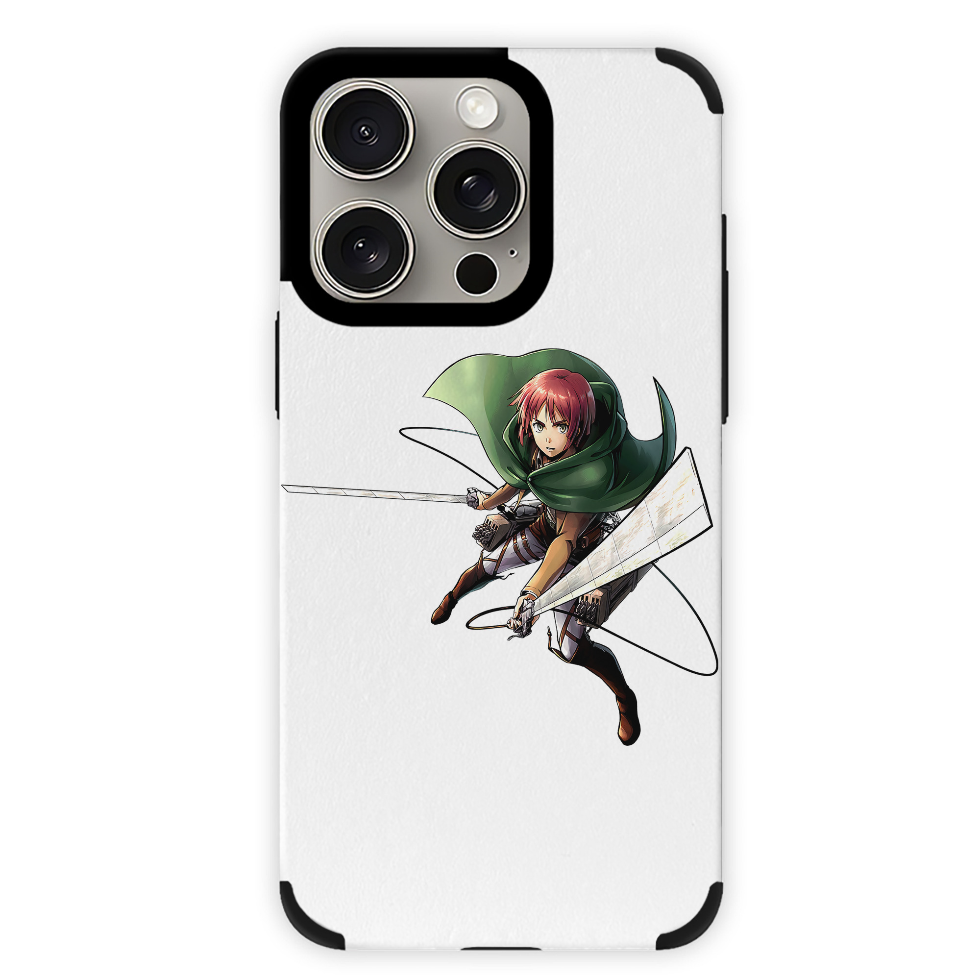 （画像用） 進撃の巨人 Attack on Titan 【iPhone15ProMax対応】 PUレザー スマホケース 耐衝撃＆黄変防止