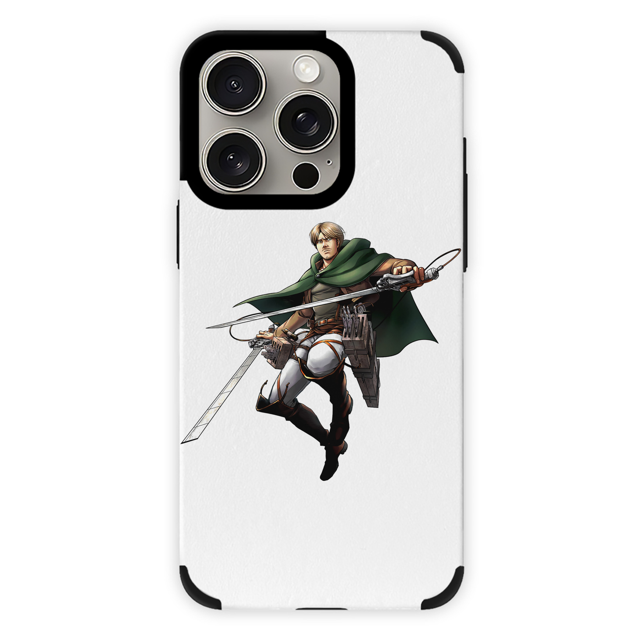 （画像用） 進撃の巨人 Attack on Titan 【iPhone15ProMax対応】 PUレザー スマホケース 耐衝撃＆黄変防止