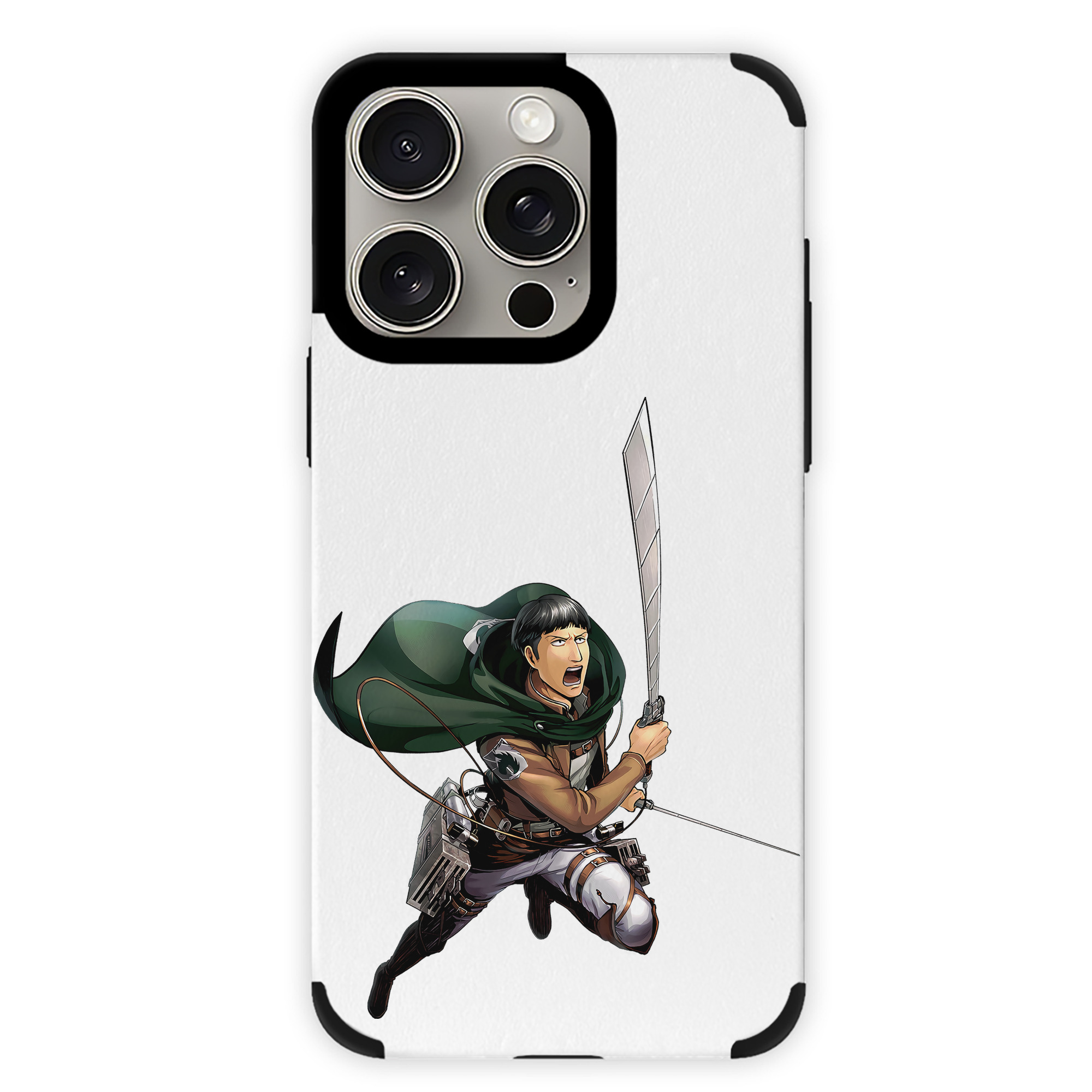 （画像用） 進撃の巨人 Attack on Titan 【iPhone15ProMax対応】 PUレザー スマホケース 耐衝撃＆黄変防止