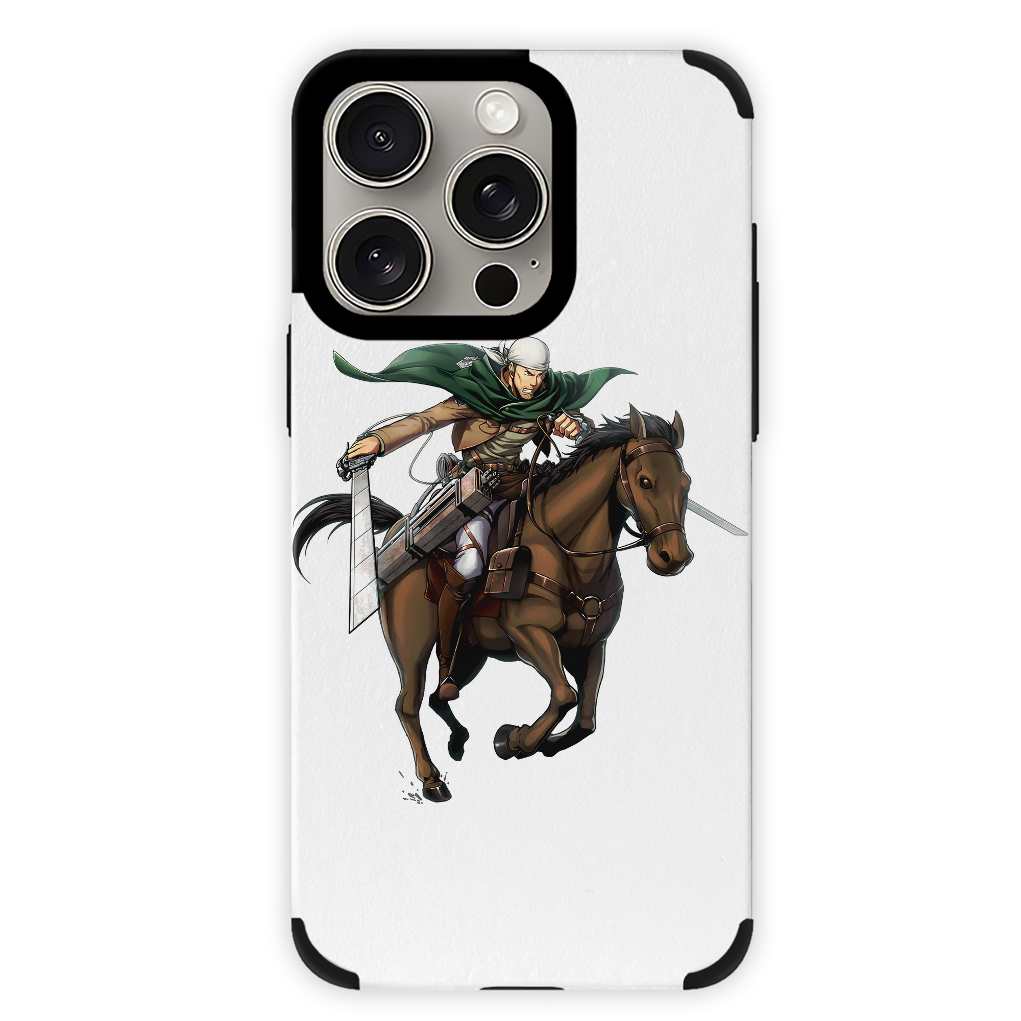 （画像用） 進撃の巨人 Attack on Titan 【iPhone15ProMax対応】 PUレザー スマホケース 耐衝撃＆黄変防止