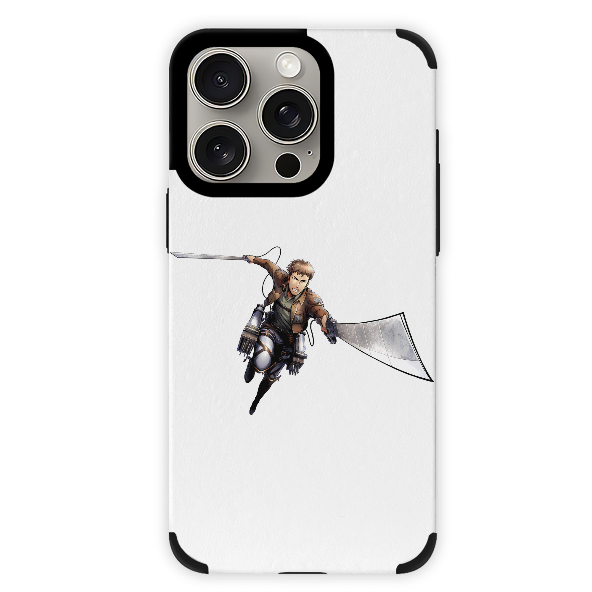 （画像用） 進撃の巨人 Attack on Titan 【iPhone15ProMax対応】 PUレザー スマホケース 耐衝撃＆黄変防止