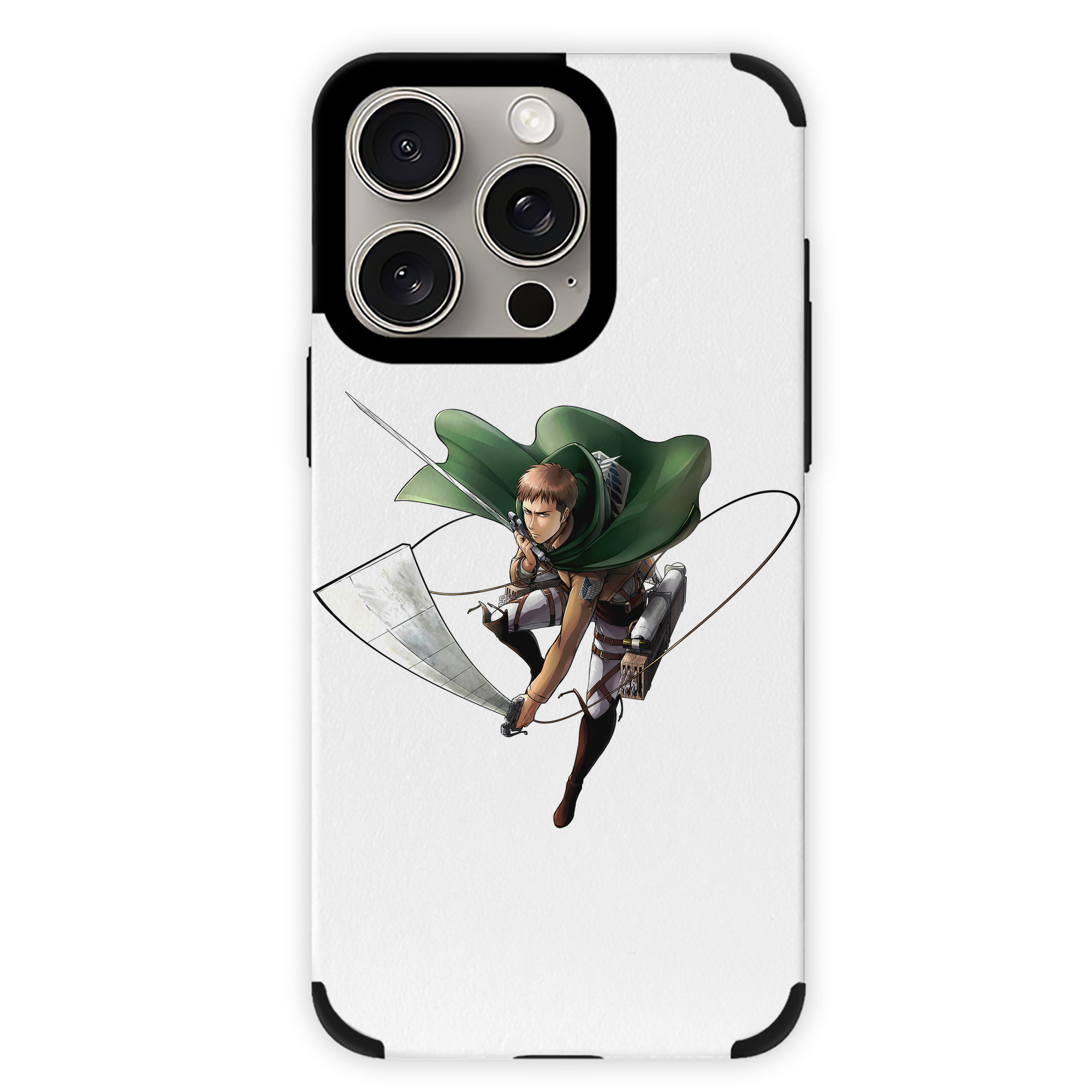 （画像用） 進撃の巨人 Attack on Titan 【iPhone15ProMax対応】 PUレザー スマホケース 耐衝撃＆黄変防止