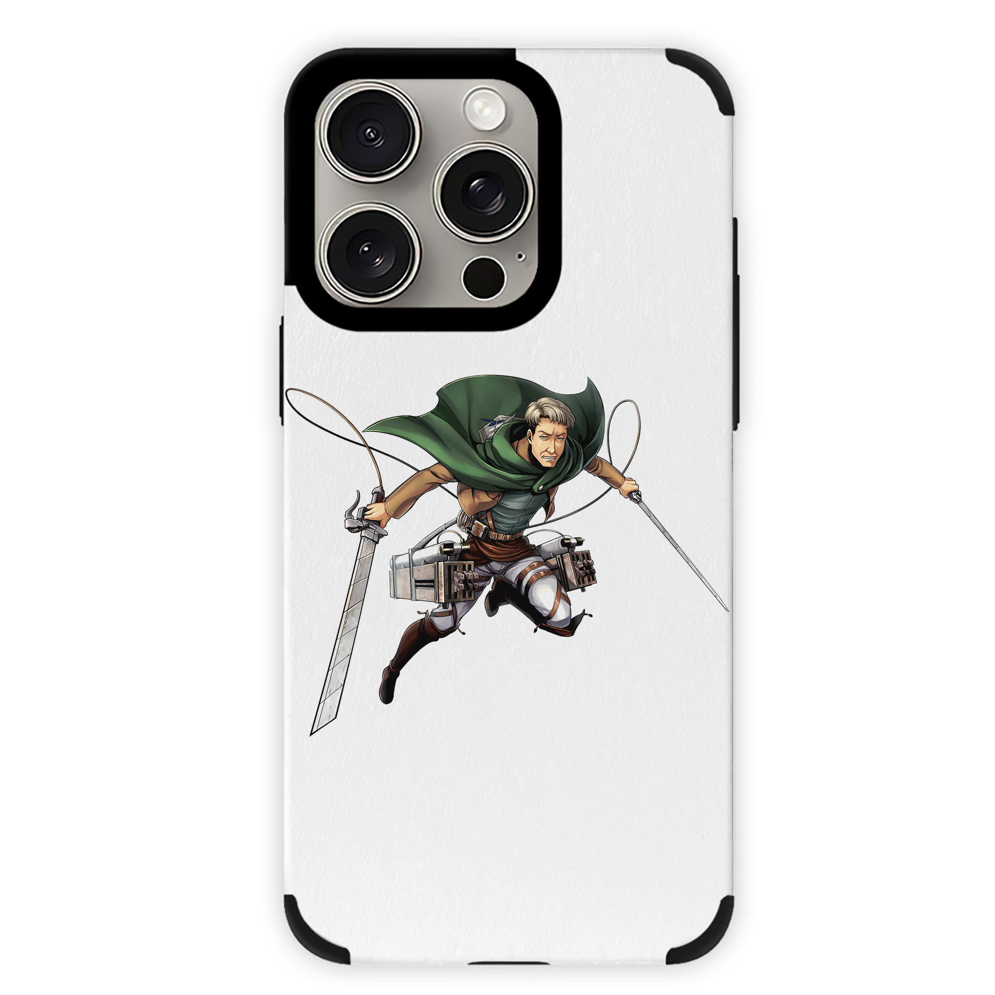 （画像用） 進撃の巨人 Attack on Titan 【iPhone15ProMax対応】 PUレザー スマホケース 耐衝撃＆黄変防止