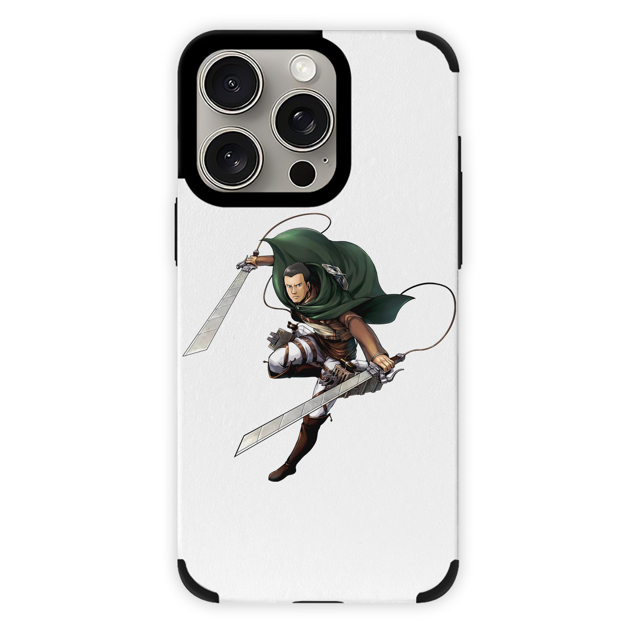 （画像用） 進撃の巨人 Attack on Titan 【iPhone15ProMax対応】 PUレザー スマホケース 耐衝撃＆黄変防止