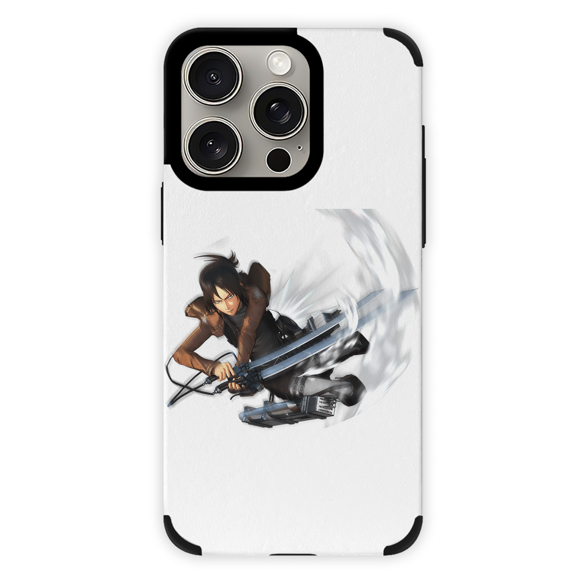 （画像用） 進撃の巨人 Attack on Titan 【iPhone15ProMax対応】 PUレザー スマホケース 耐衝撃＆黄変防止