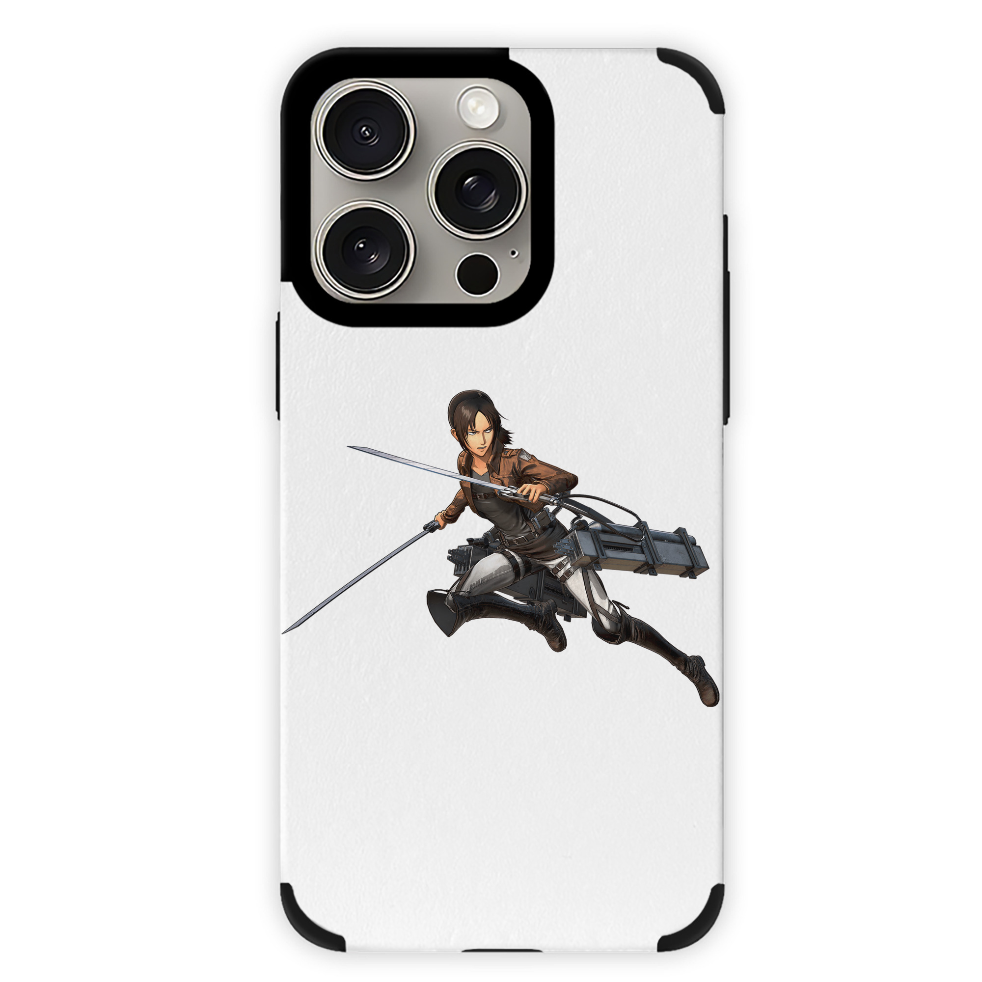 （画像用） 進撃の巨人 Attack on Titan 【iPhone15ProMax対応】 PUレザー スマホケース 耐衝撃＆黄変防止