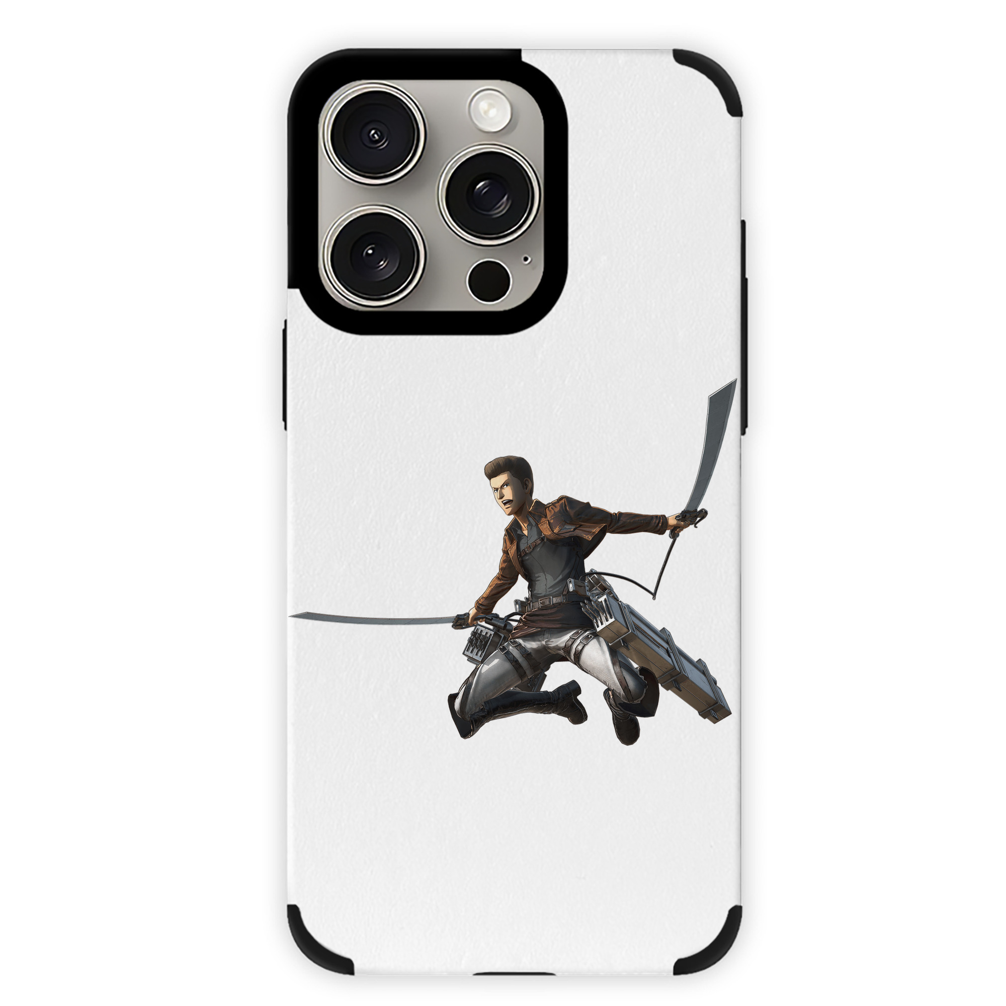 （画像用） 進撃の巨人 Attack on Titan 【iPhone15ProMax対応】 PUレザー スマホケース 耐衝撃＆黄変防止