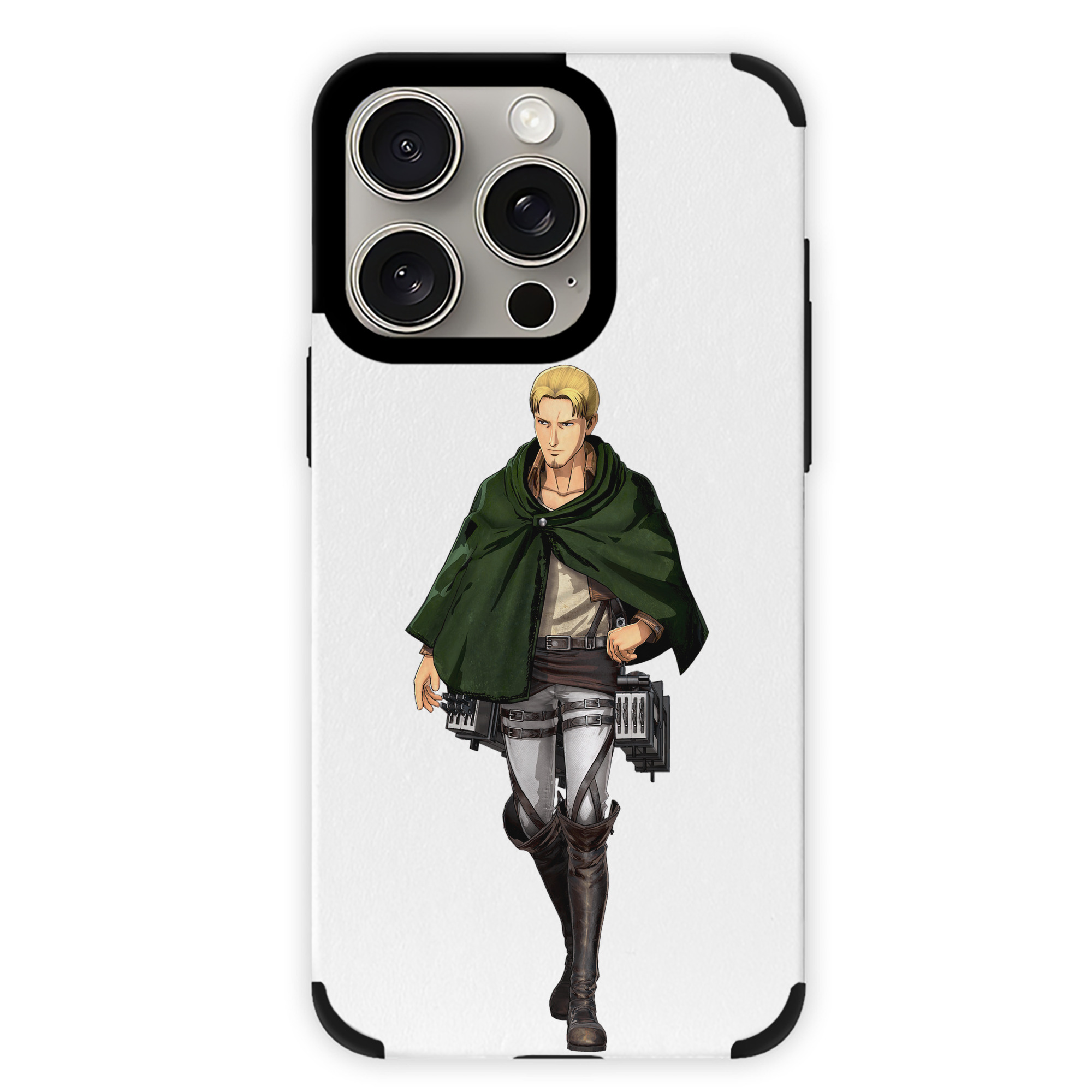 （画像用） 進撃の巨人 Attack on Titan 【iPhone15ProMax対応】 PUレザー スマホケース 耐衝撃＆黄変防止