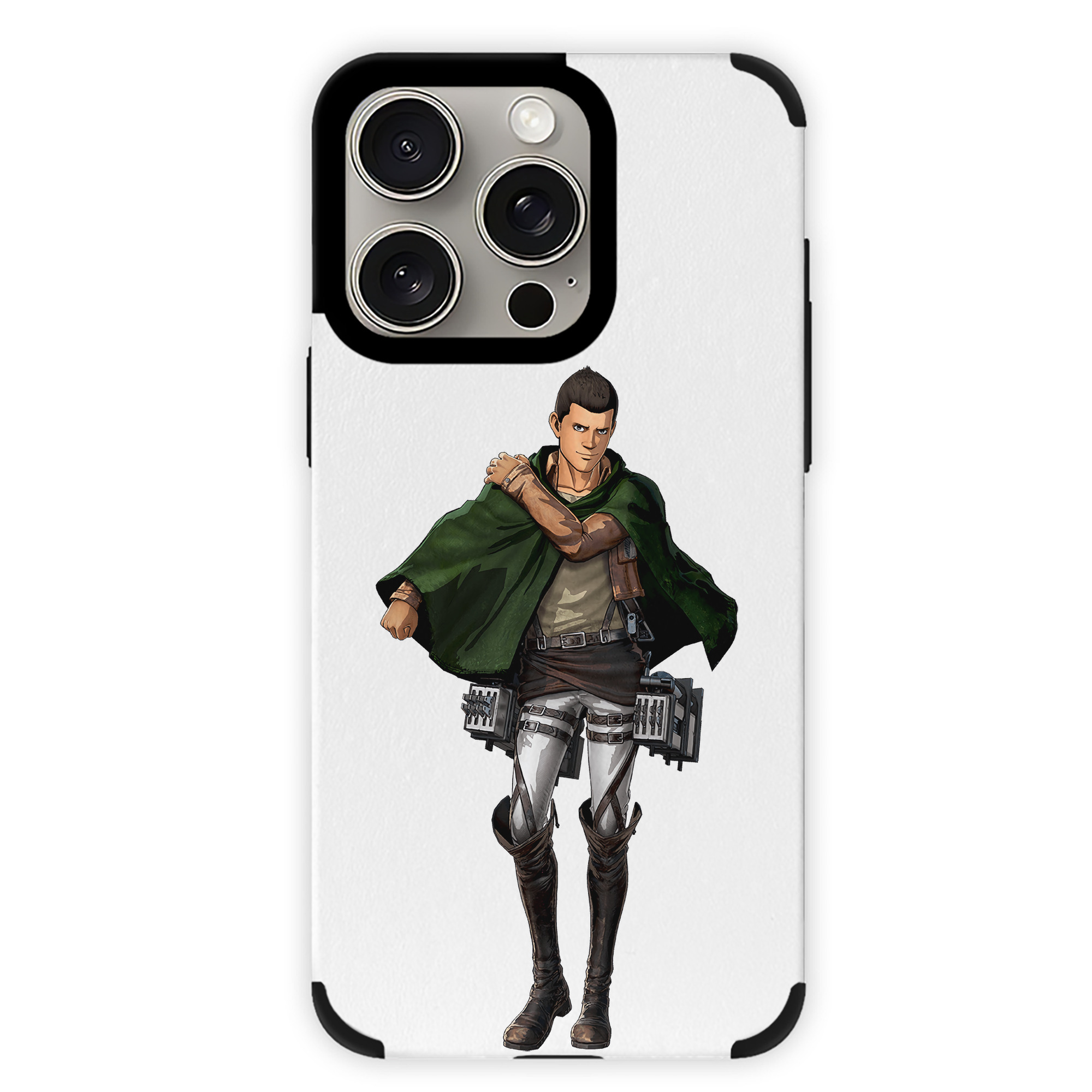 （画像用） 進撃の巨人 Attack on Titan 【iPhone15ProMax対応】 PUレザー スマホケース 耐衝撃＆黄変防止