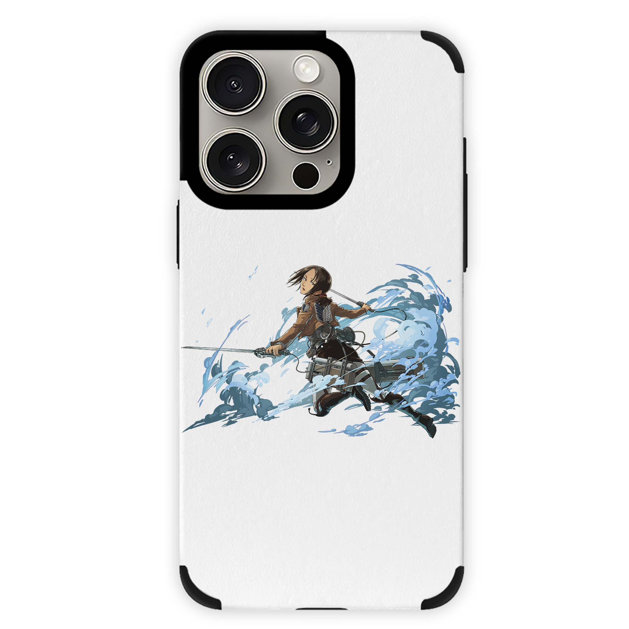 （画像用） 進撃の巨人 Attack on Titan 【iPhone15ProMax対応】 PUレザー スマホケース 耐衝撃＆黄変防止
