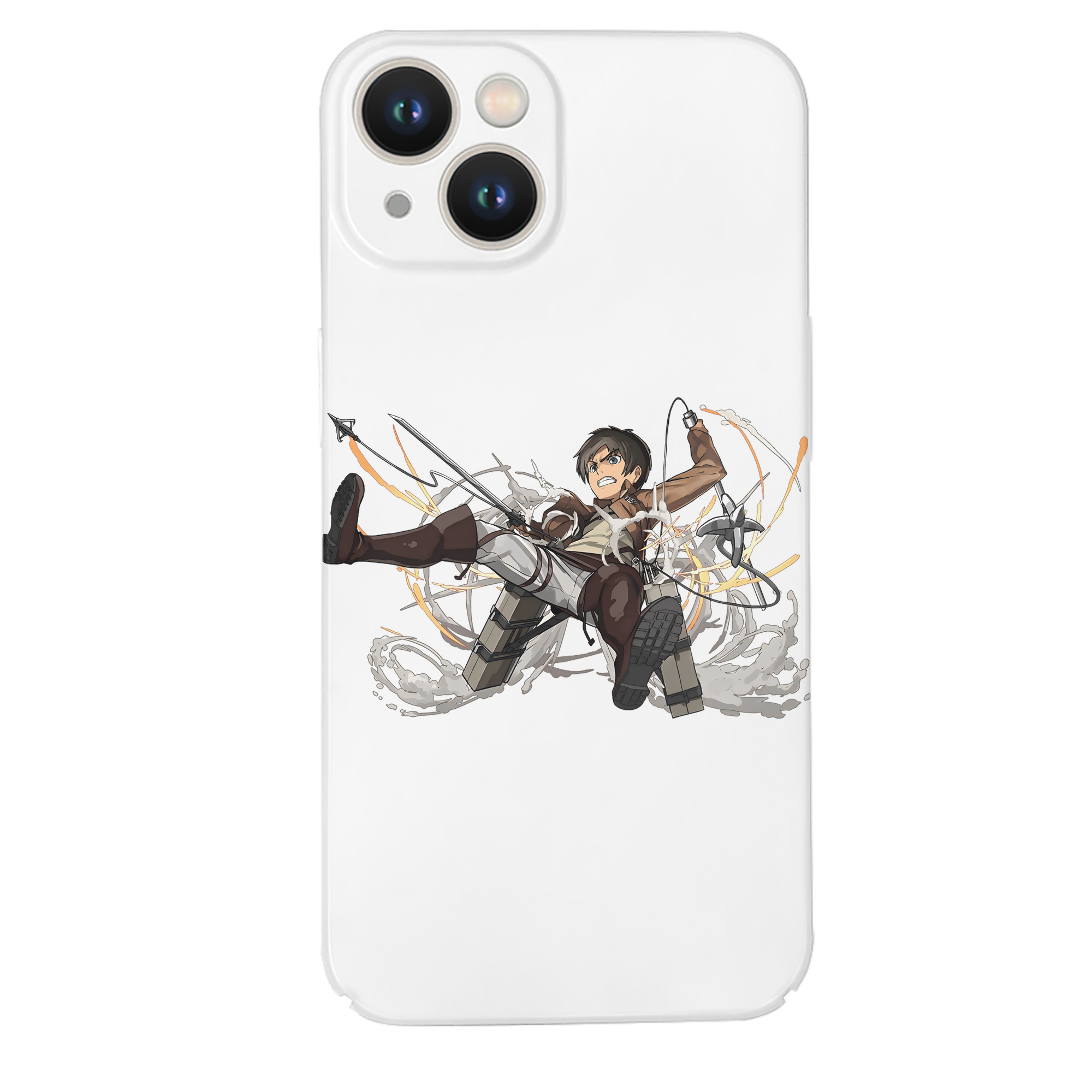 （画像用） 進撃の巨人 エレン･イェーガー Attack on Titan Eren Jäger 【iPhone 14シリーズ対応】ハードケース