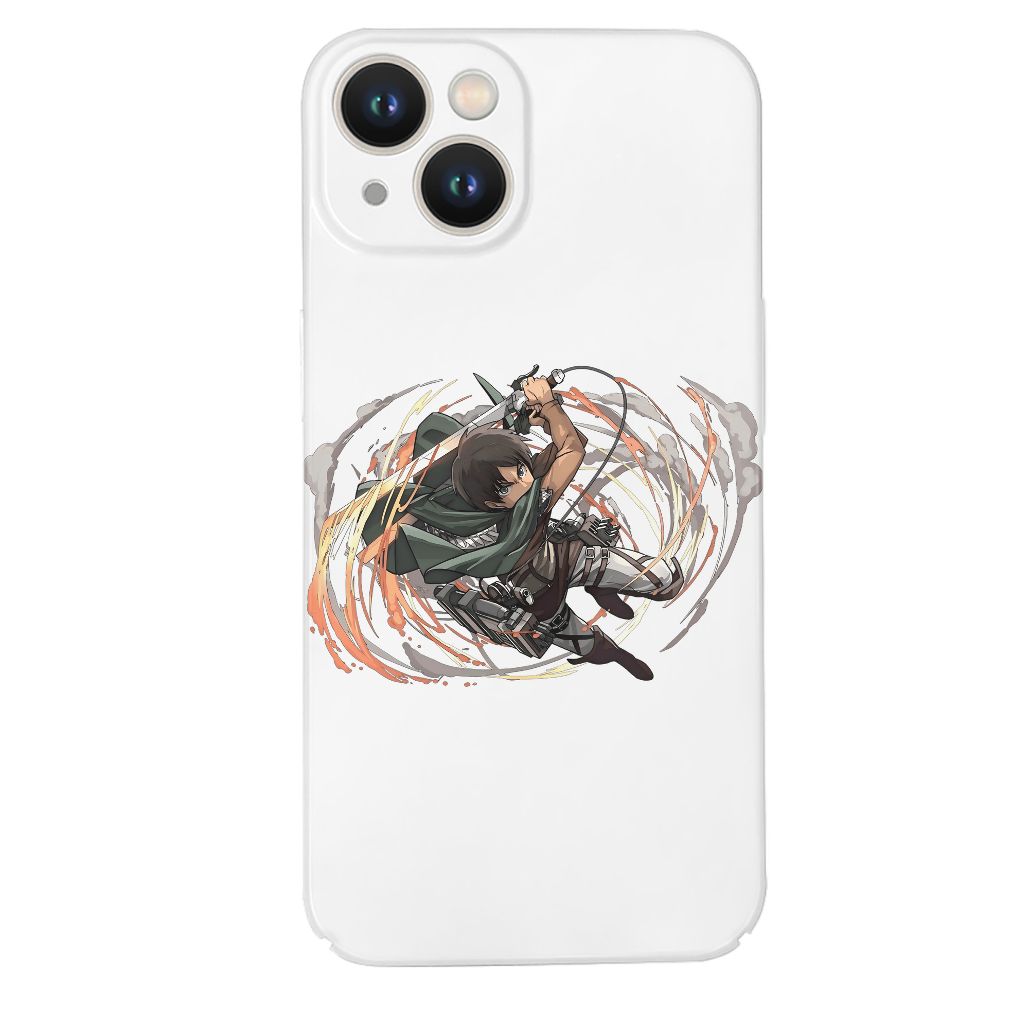 （画像用） 進撃の巨人 エレン･イェーガー Attack on Titan Eren Jäger 【iPhone 14シリーズ対応】ハードケース